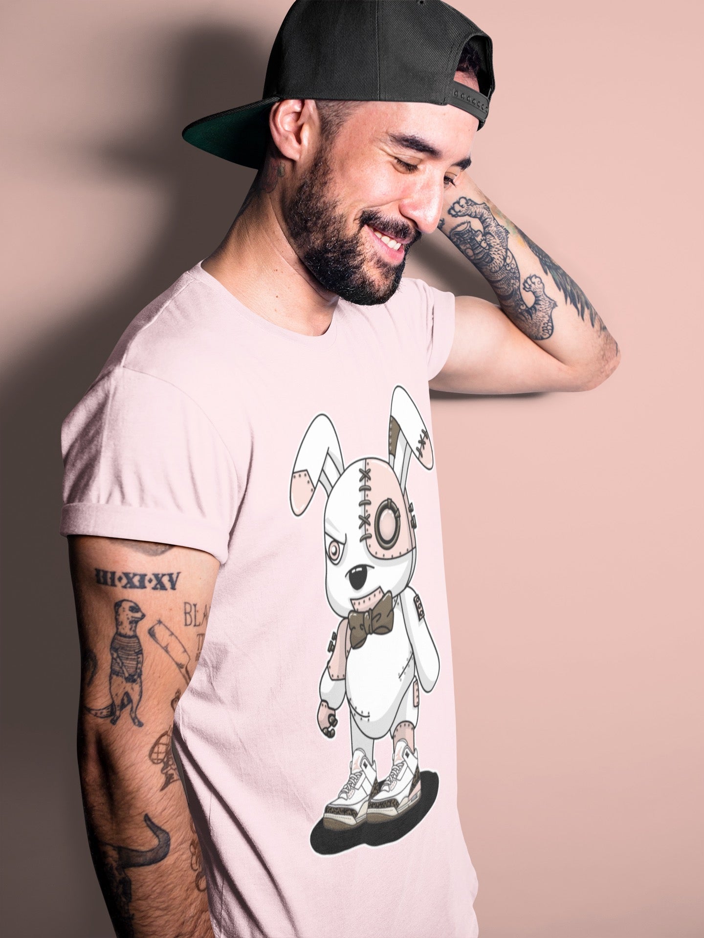 Cyborg Bunny Unisex Tops - Air Jordan 3 Atmosphere