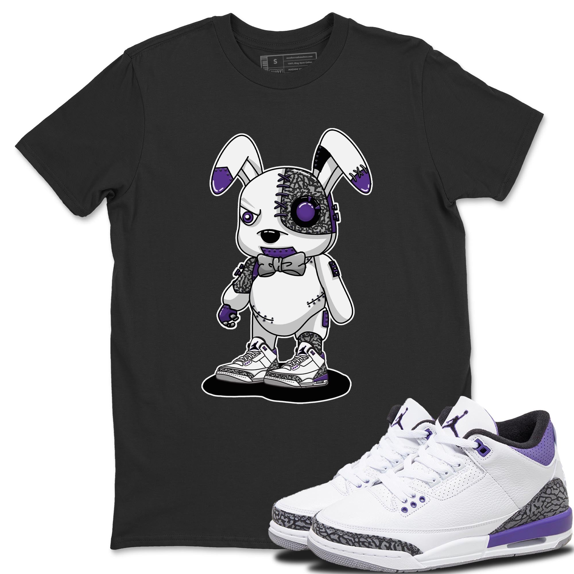 Cyborg Bunny Unisex Tops - Air Jordan 3 Dark Iris