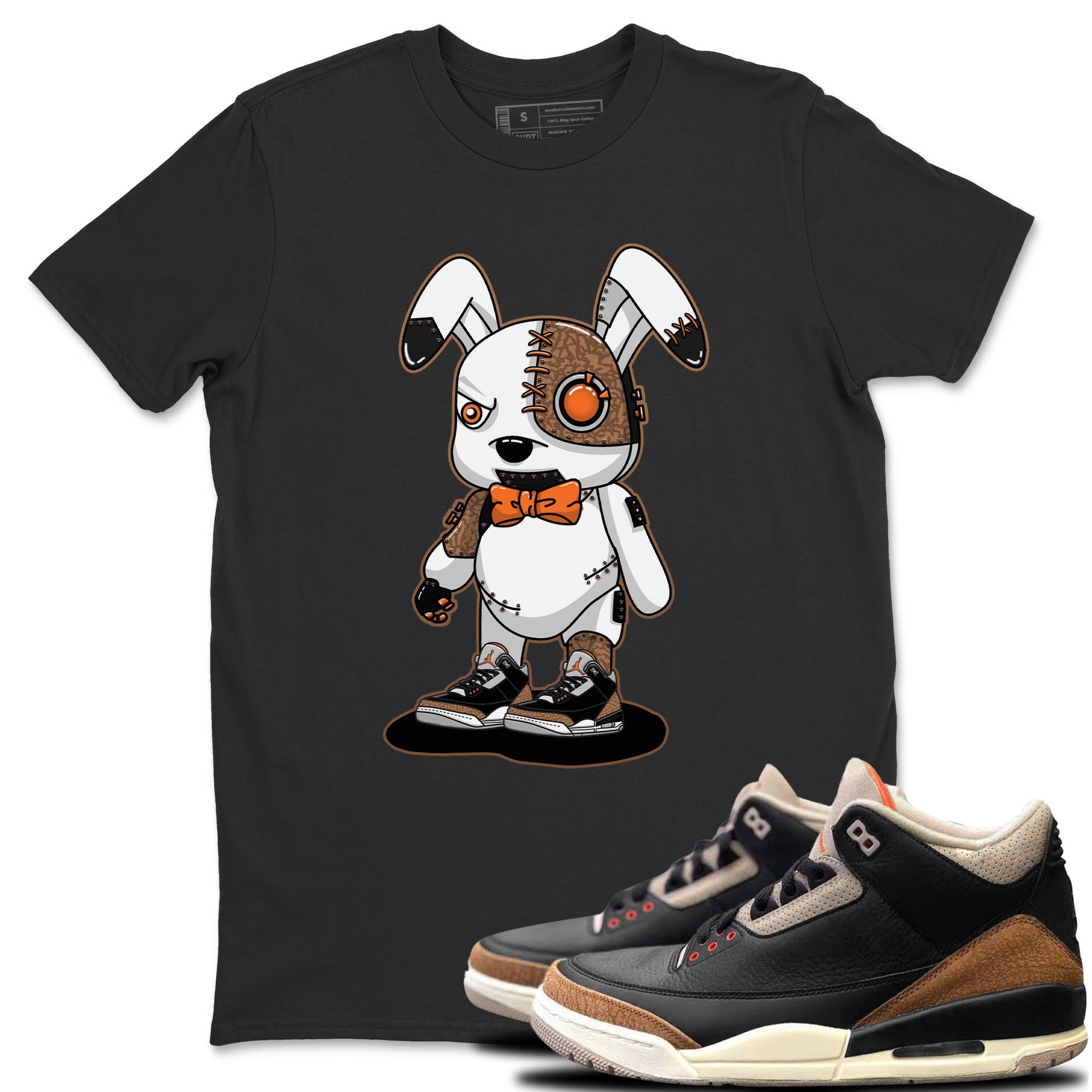 Cyborg Bunny Unisex Tops - Air Jordan 3 Desert Elephant