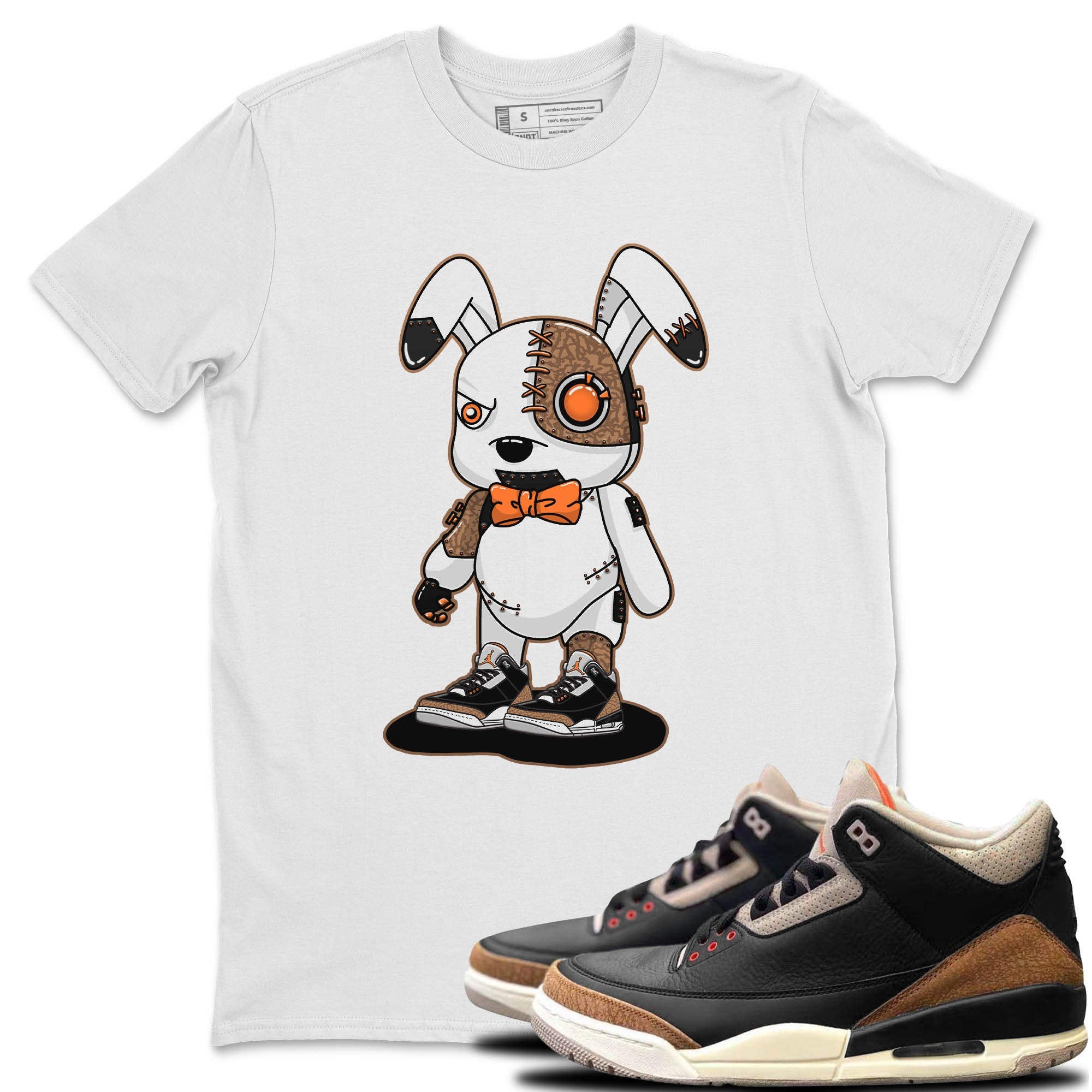 Cyborg Bunny Unisex Tops - Air Jordan 3 Desert Elephant