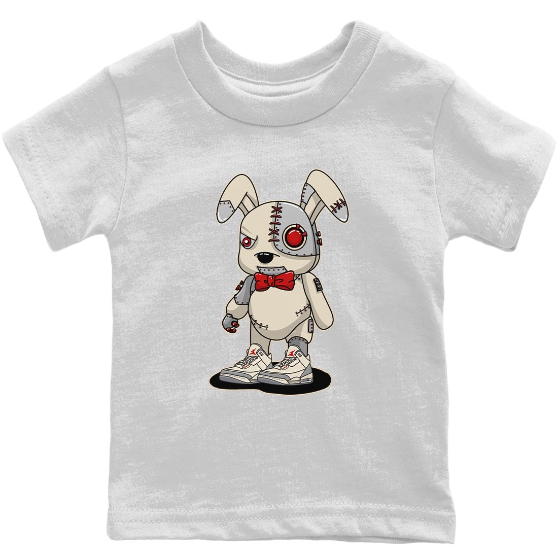 Cyborg Bunny Kids Tops - Air Jordan 3 Muslin