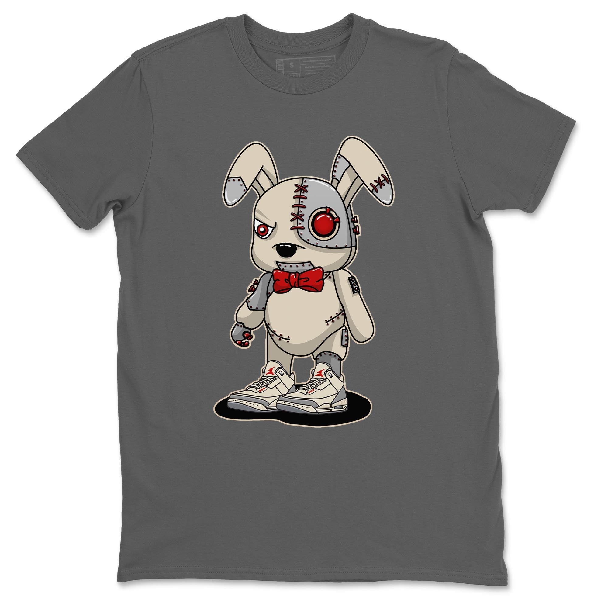 Cyborg Bunny Unisex Tops - Air Jordan 3 Muslin