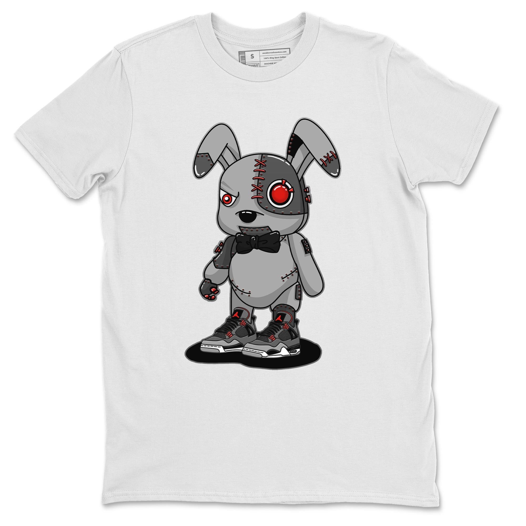 Cyborg Bunny Unisex Tops - Air Jordan 4 Infrared