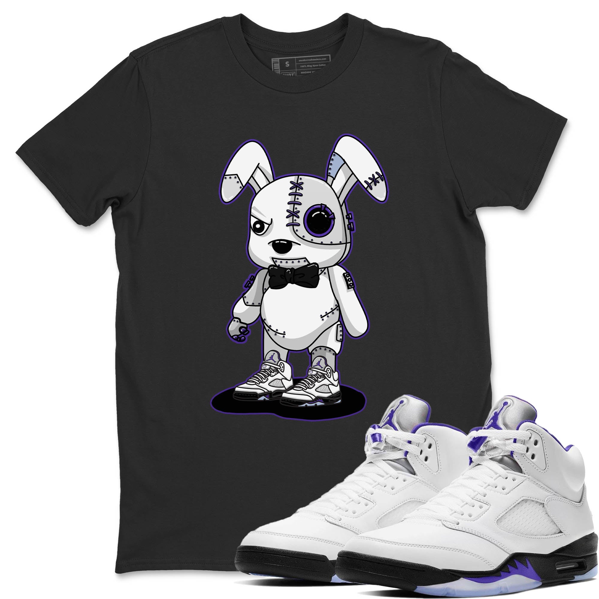Cyborg Bunny Unisex Tops - Air Jordan 5 Concord