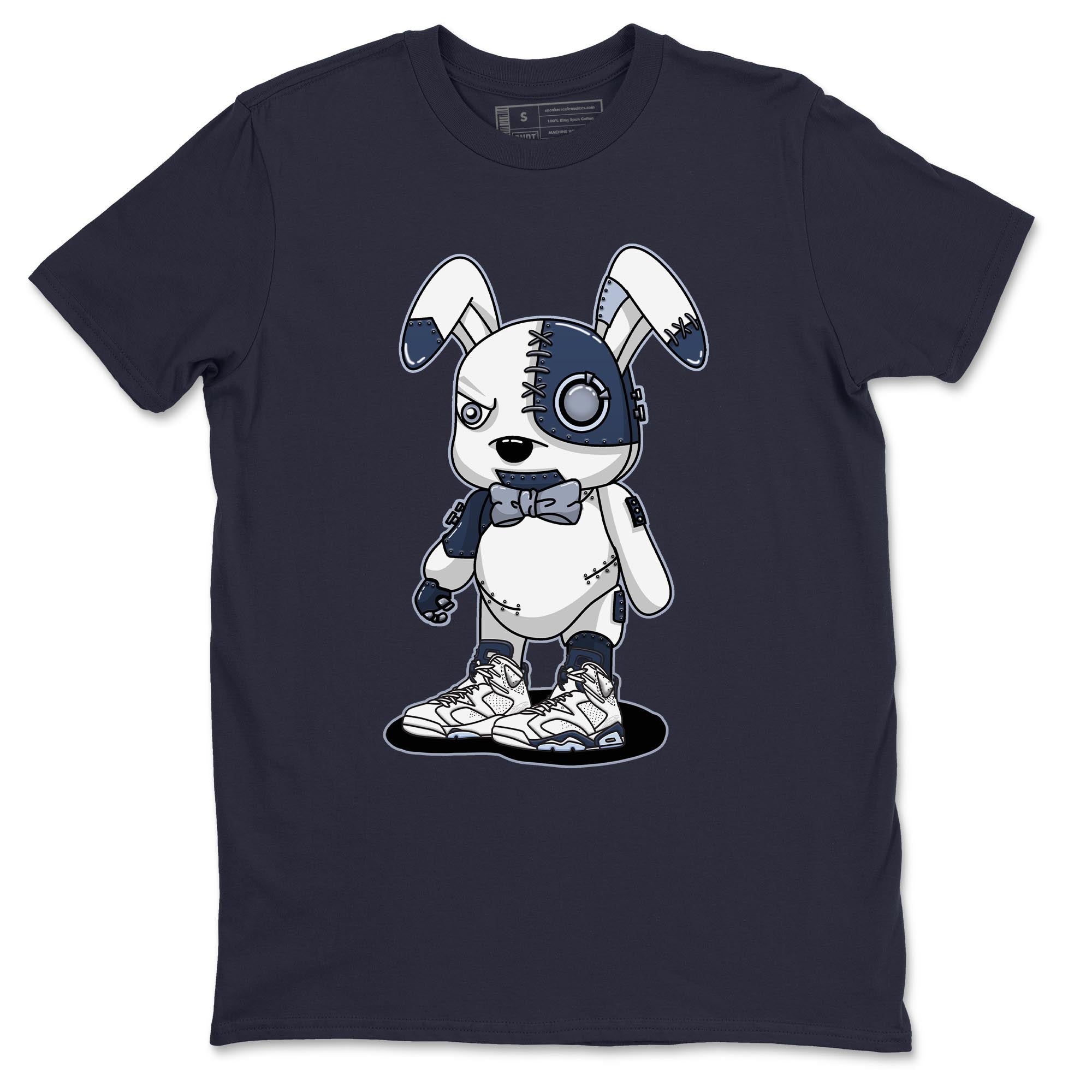 Cyborg Bunny Unisex Tops - Air Jordan 6 Midnight Navy