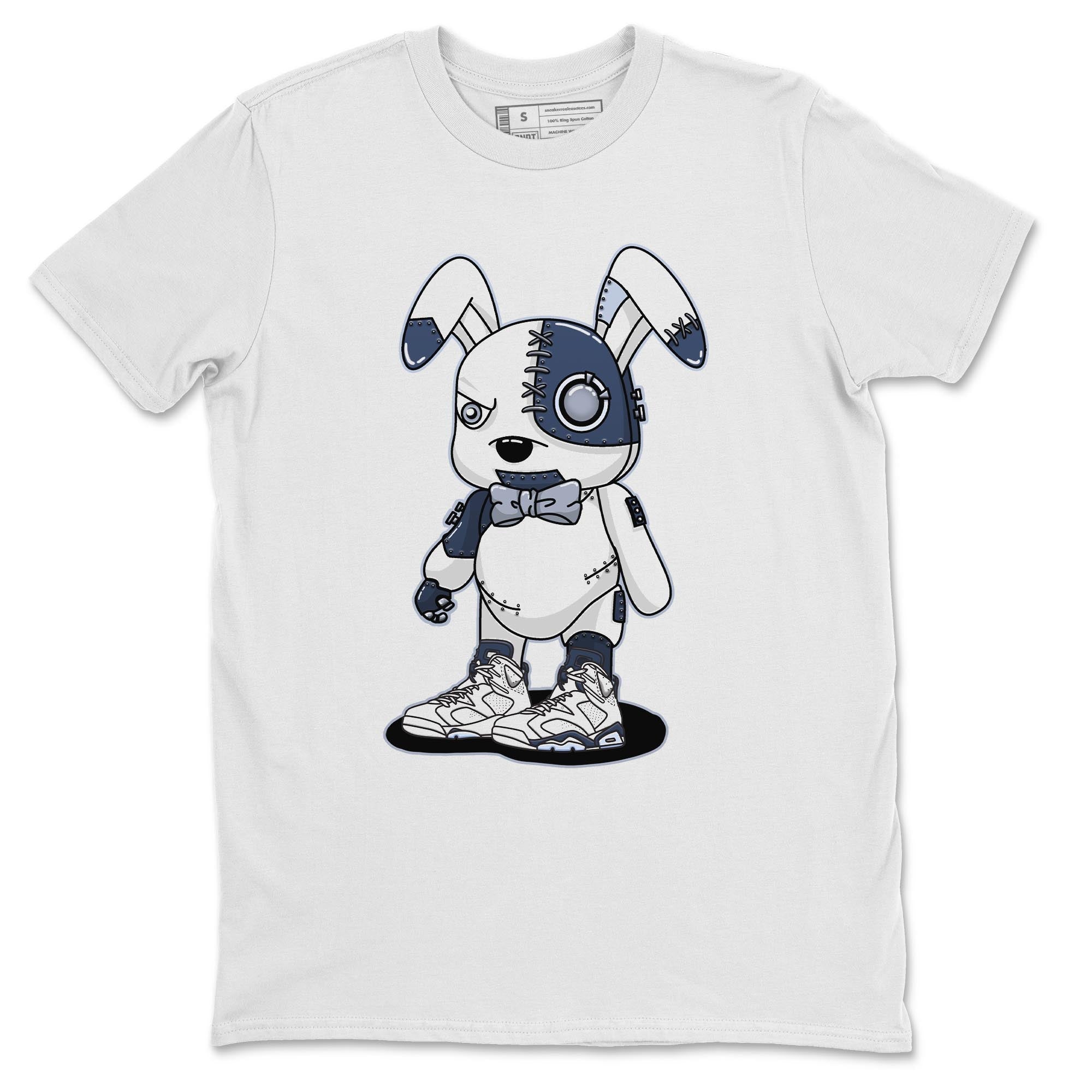 Cyborg Bunny Unisex Tops - Air Jordan 6 Midnight Navy