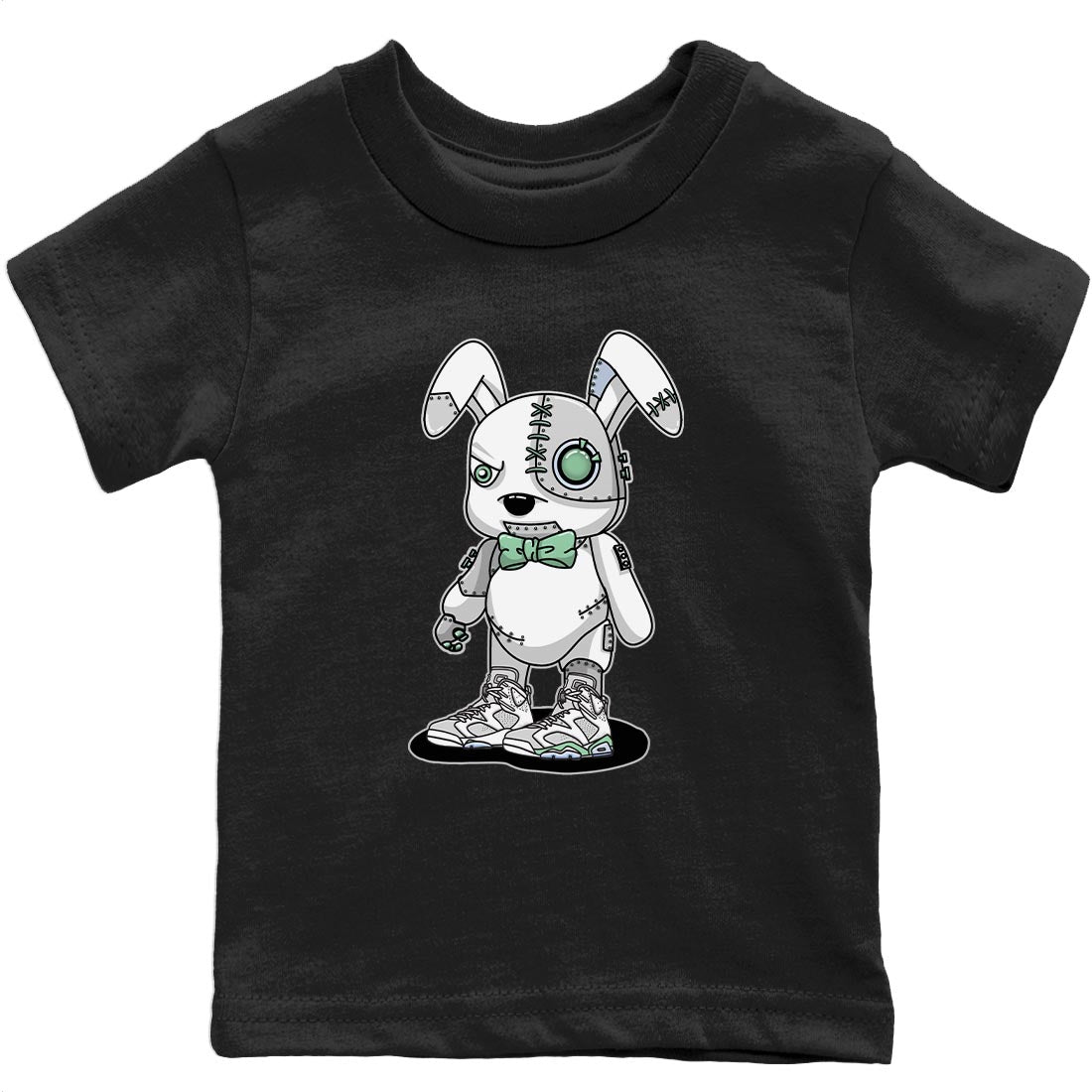Cyborg Bunny Kids Tops - Air Jordan 6 Mint Foam