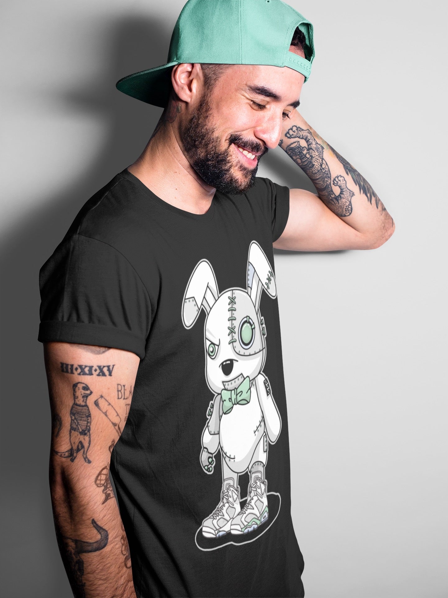 Cyborg Bunny Unisex Tops - Air Jordan 6 Mint Foam