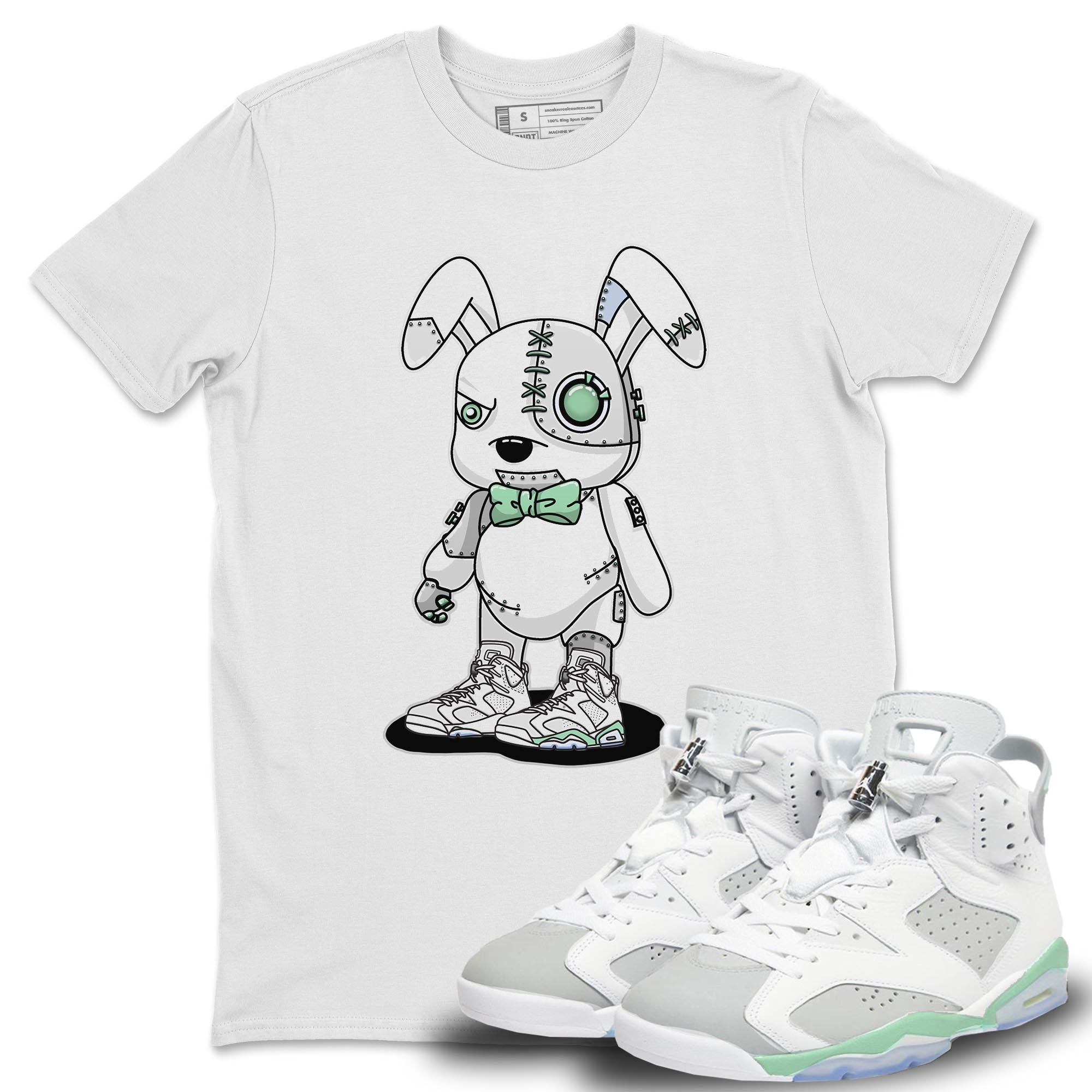 Cyborg Bunny Unisex Tops - Air Jordan 6 Mint Foam