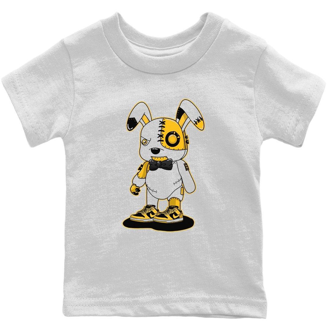 Cyborg Bunny Kids Tops - Dunk Championship Goldenrod