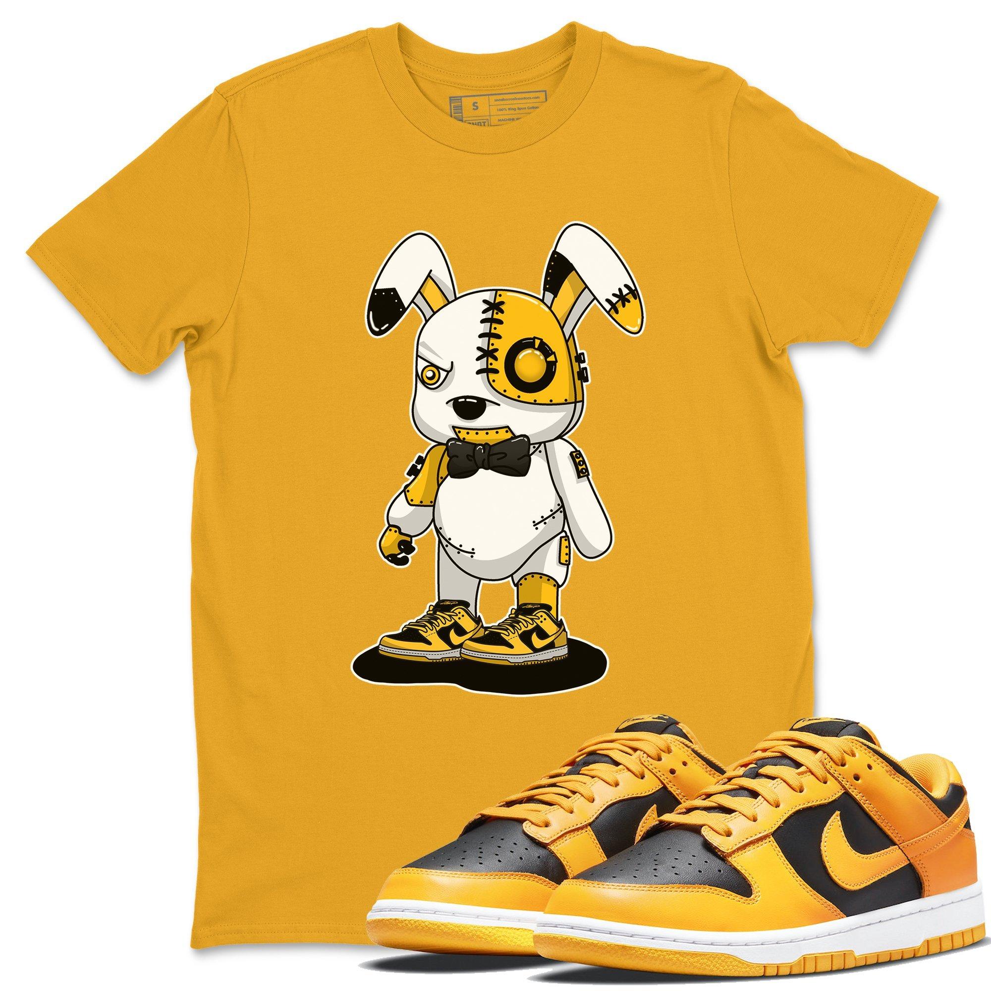 Cyborg Bunny Unisex Tops - Dunk Championship Goldenrod