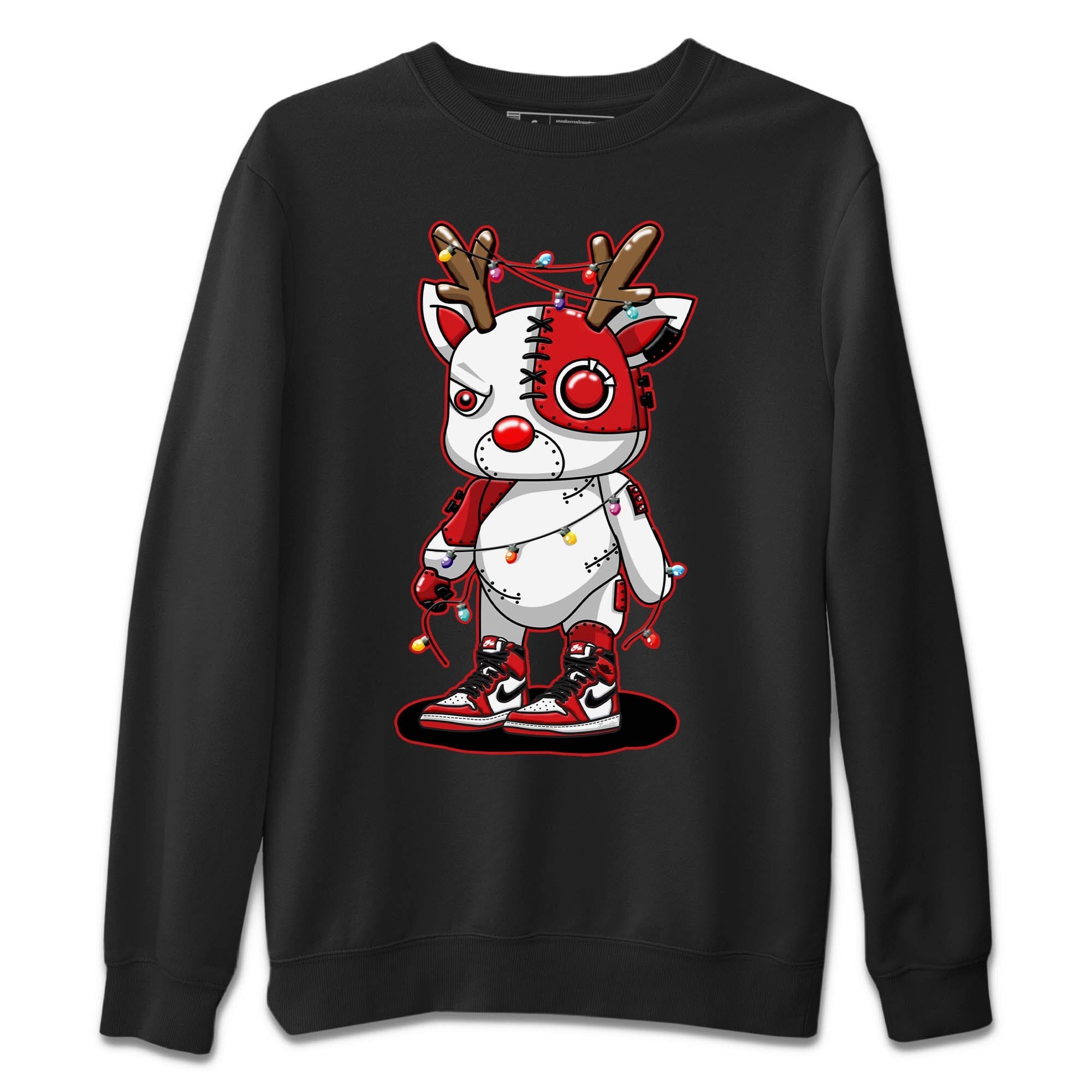 Cyborg Reindeer Unisex Tops - Air Jordan 1 Lost & Found