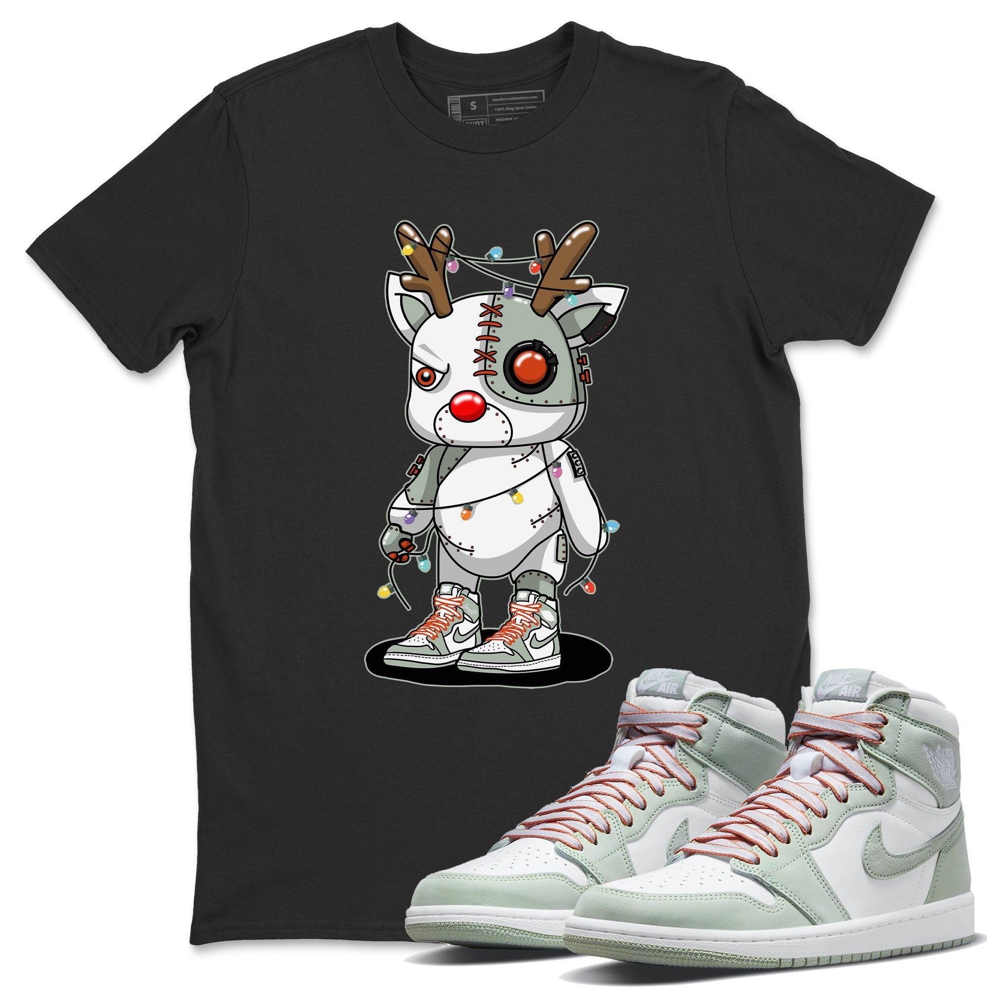 Cyborg Reindeer Unisex Tops - Air Jordan 1 Seafoam