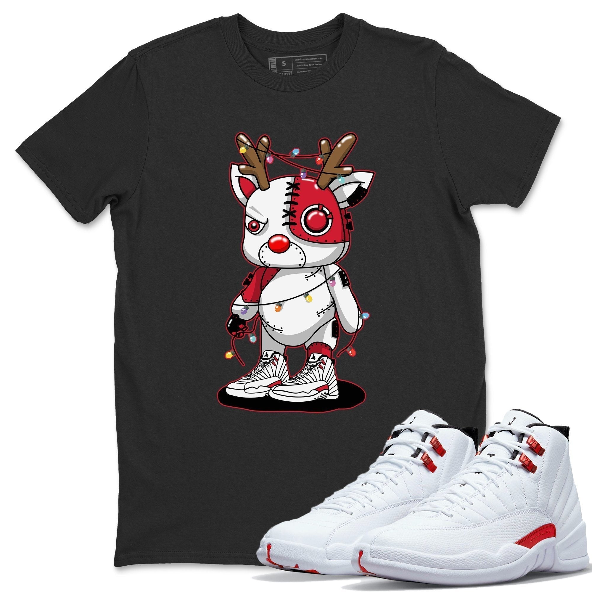 Cyborg Reindeer Unisex Tops - Air Jordan 12 Twist