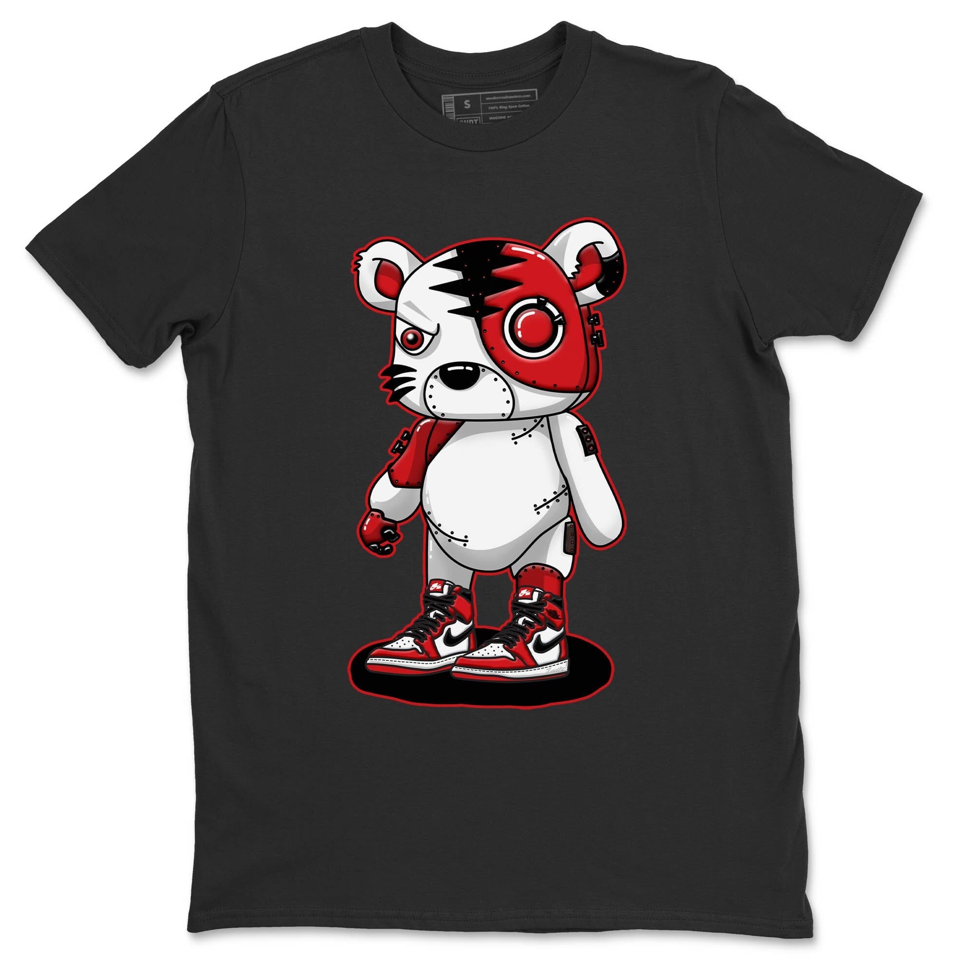 Cyborg Tiger Unisex Tops - Air Jordan 1 Lost & Found