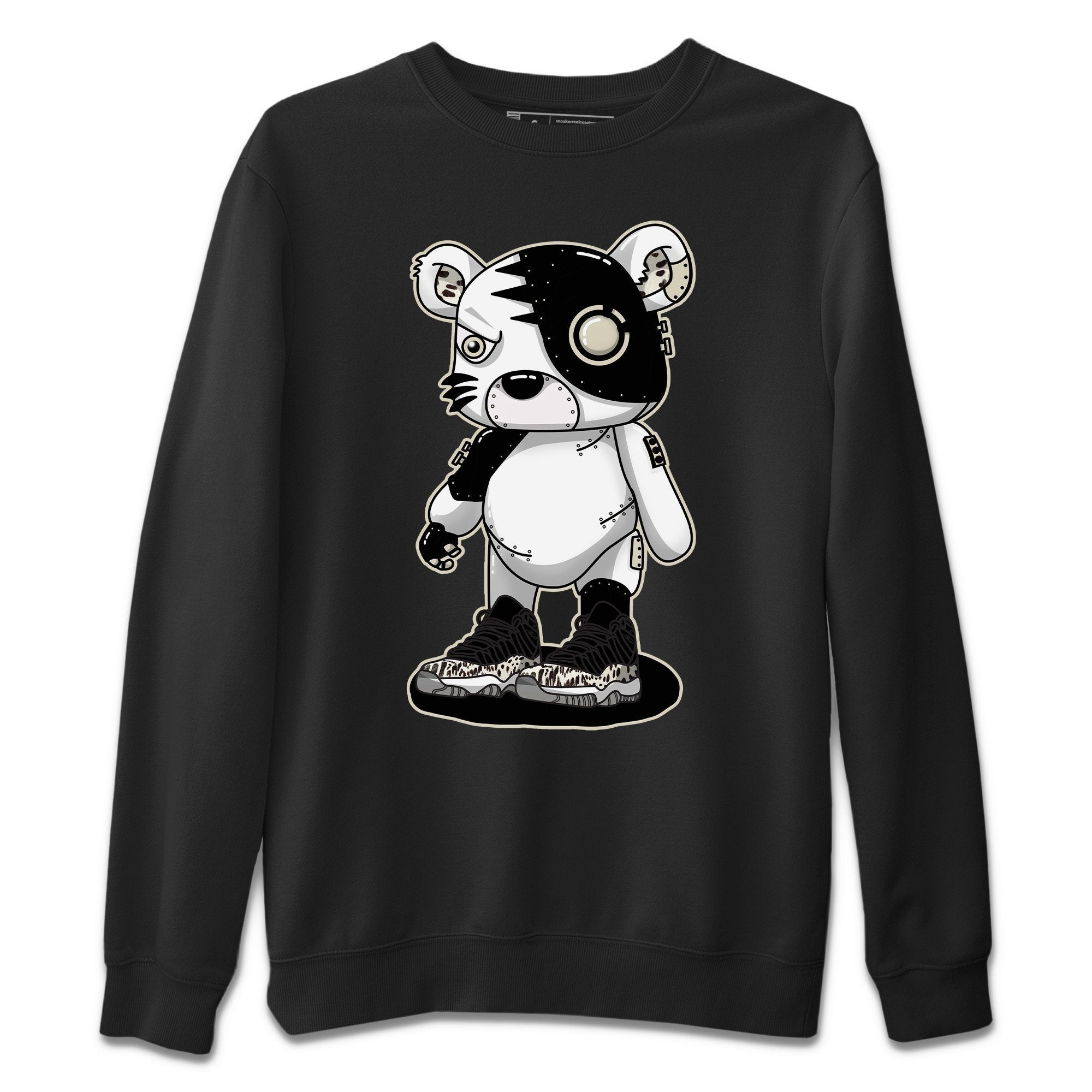 Cyborg Tiger Unisex Tops - Air Jordan 11 Animal Instinct