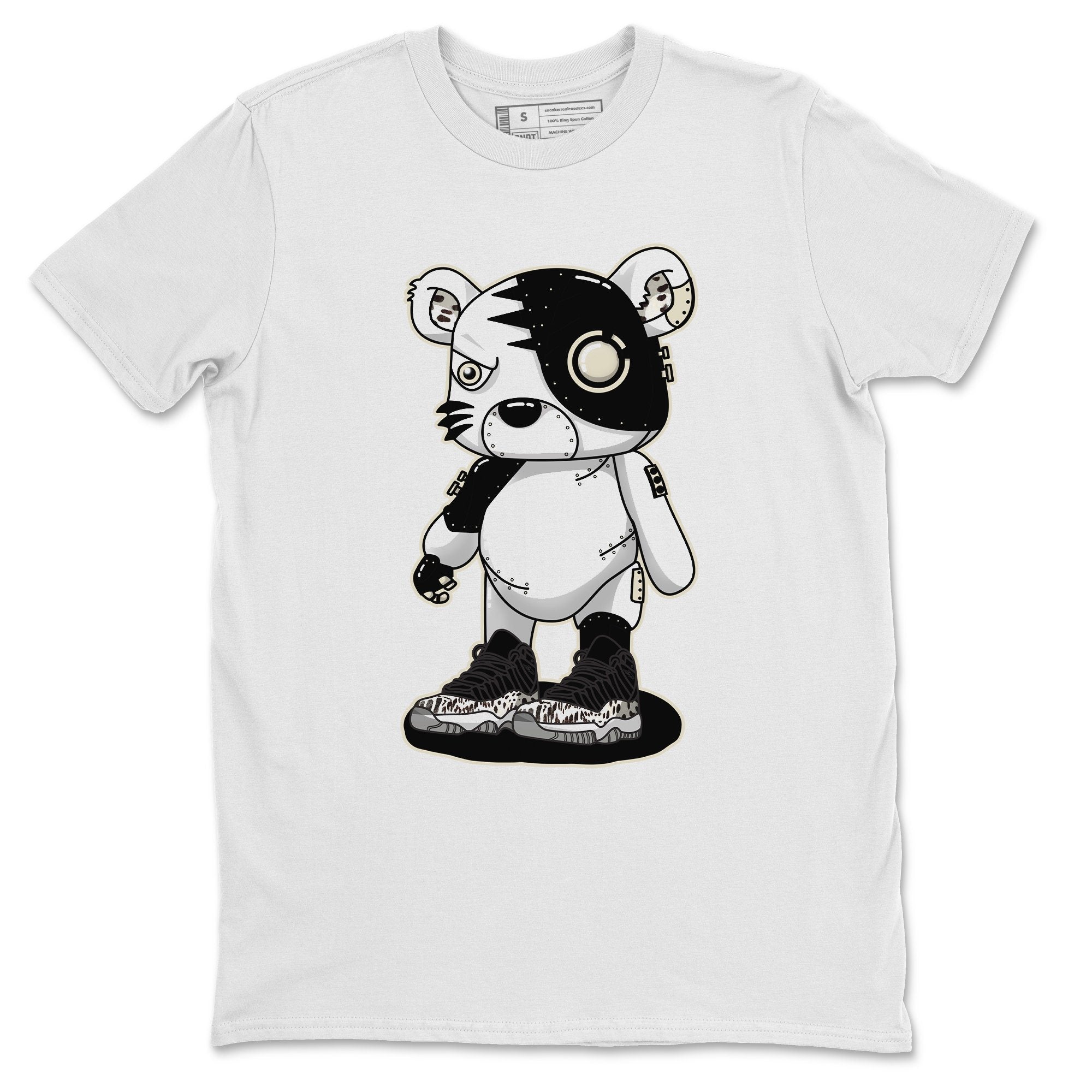 Cyborg Tiger Unisex Tops - Air Jordan 11 Animal Instinct