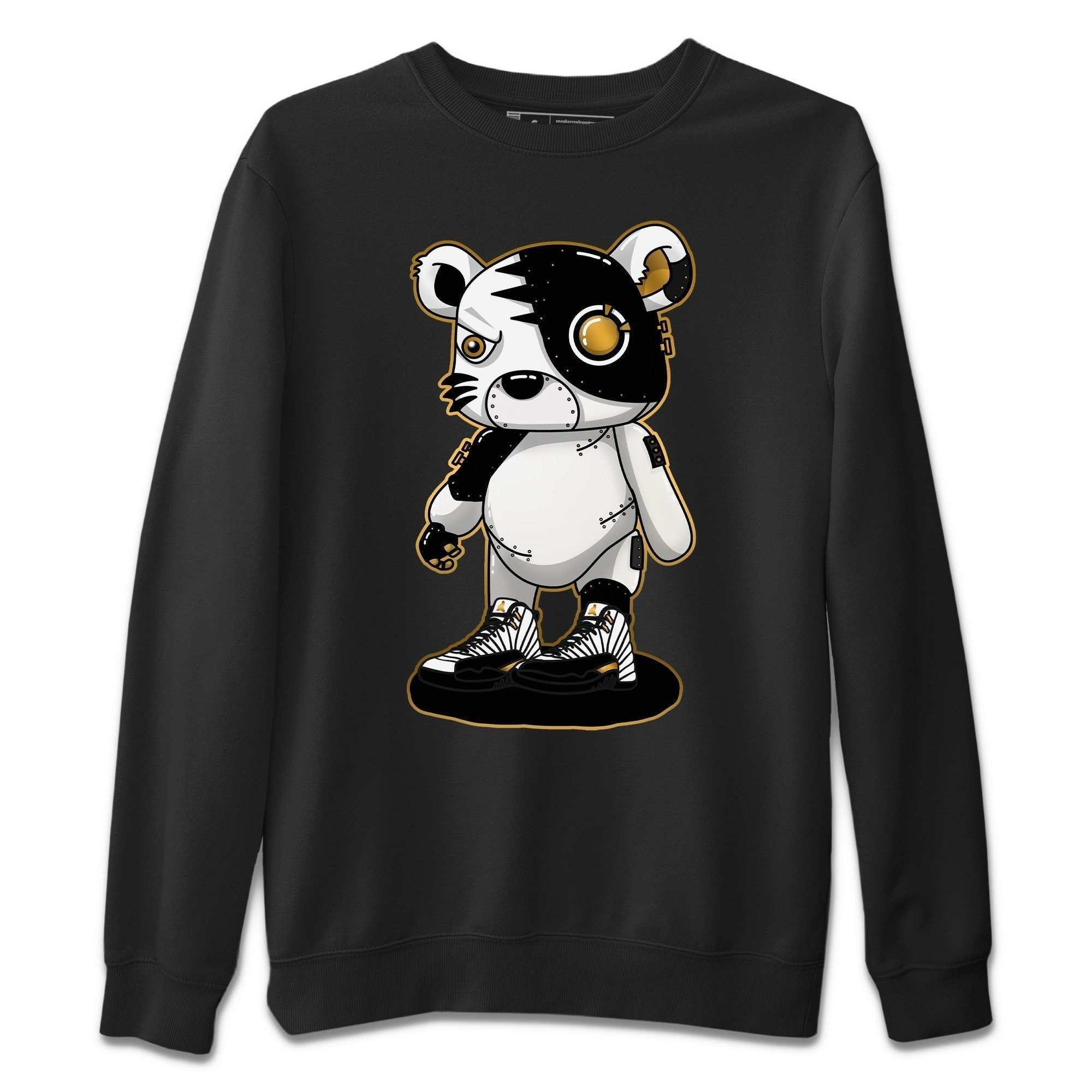 Cyborg Tiger Unisex Tops - Air Jordan 12 Royalty