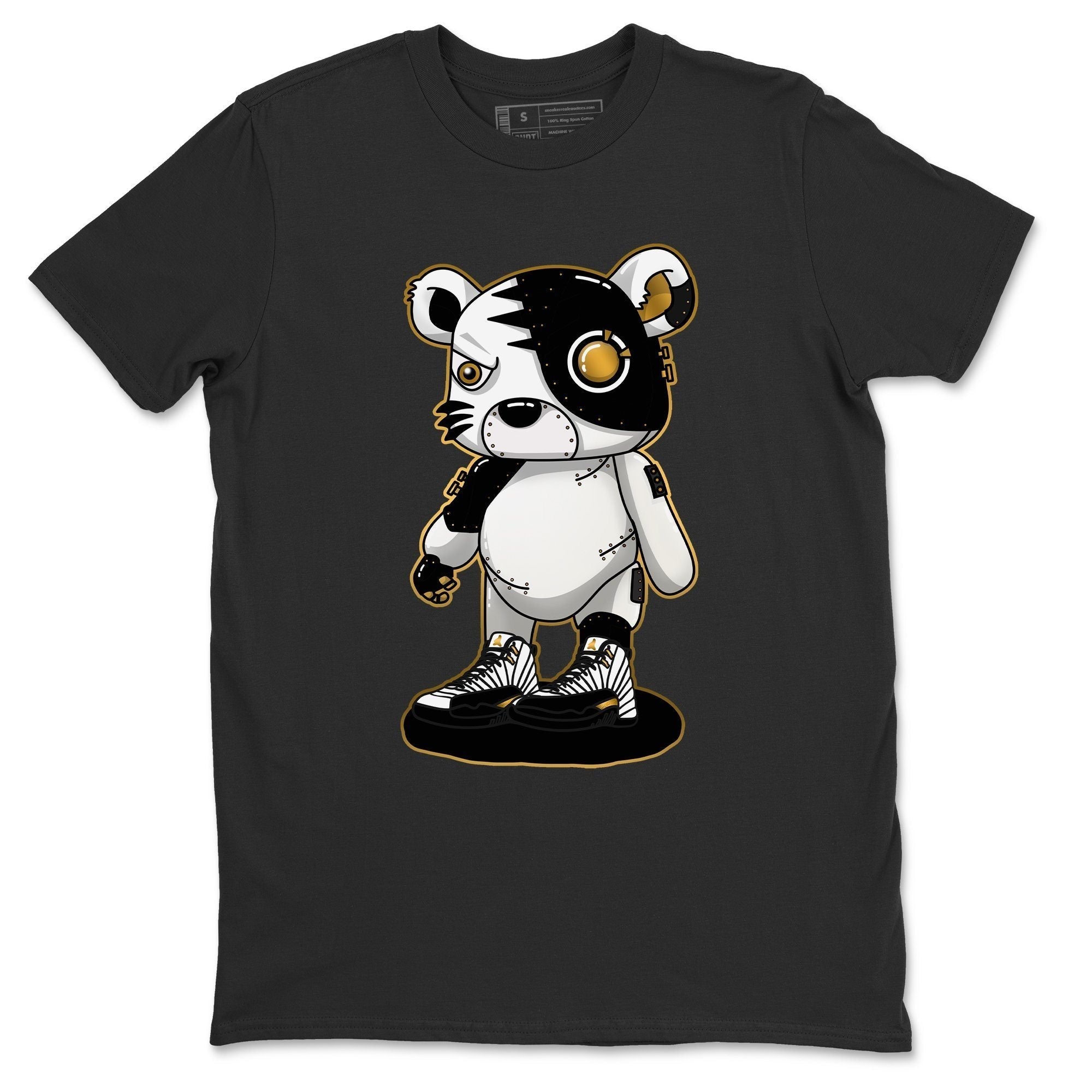 Cyborg Tiger Unisex Tops - Air Jordan 12 Royalty