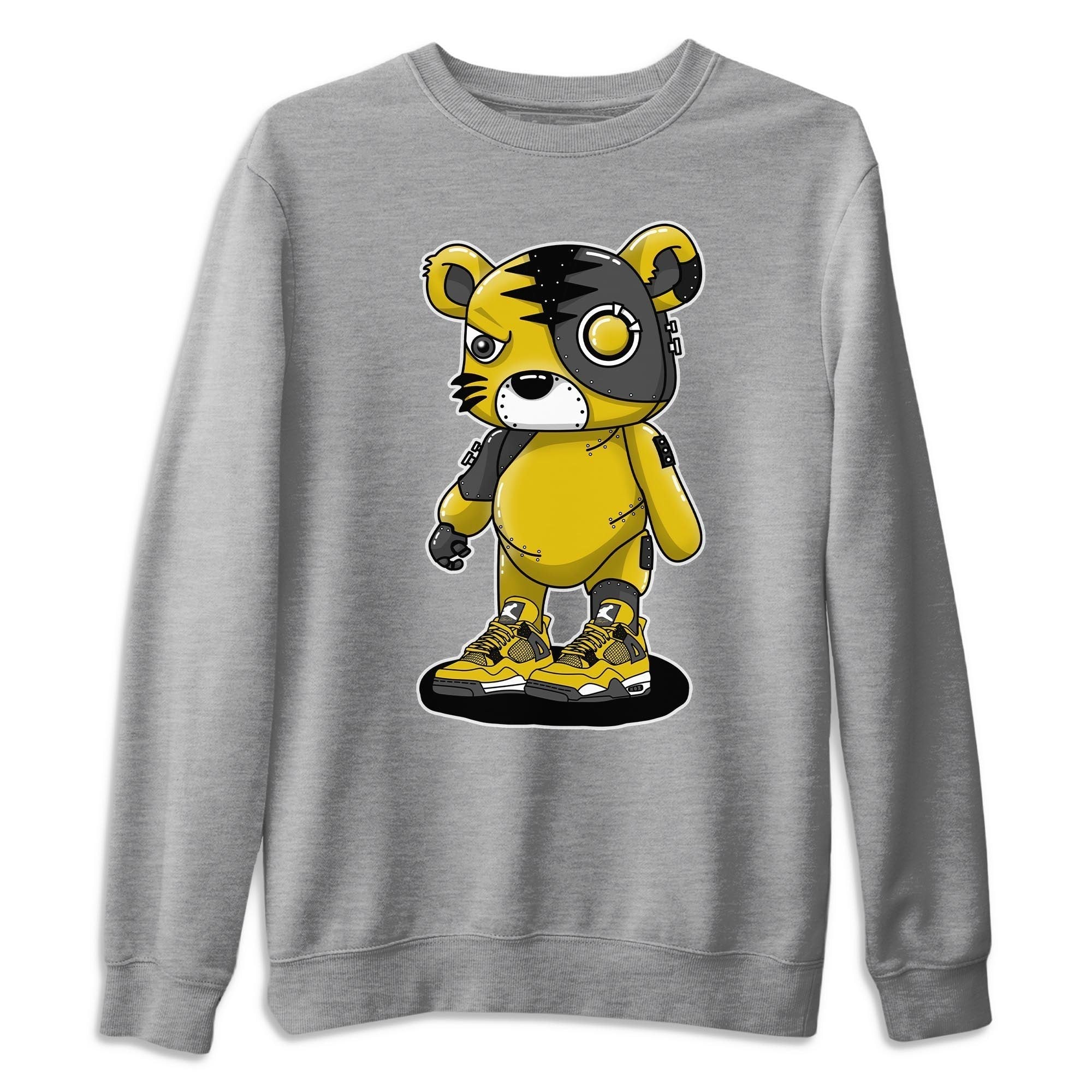 Cyborg Tiger Unisex Tops - Air Jordan 4 Lightning