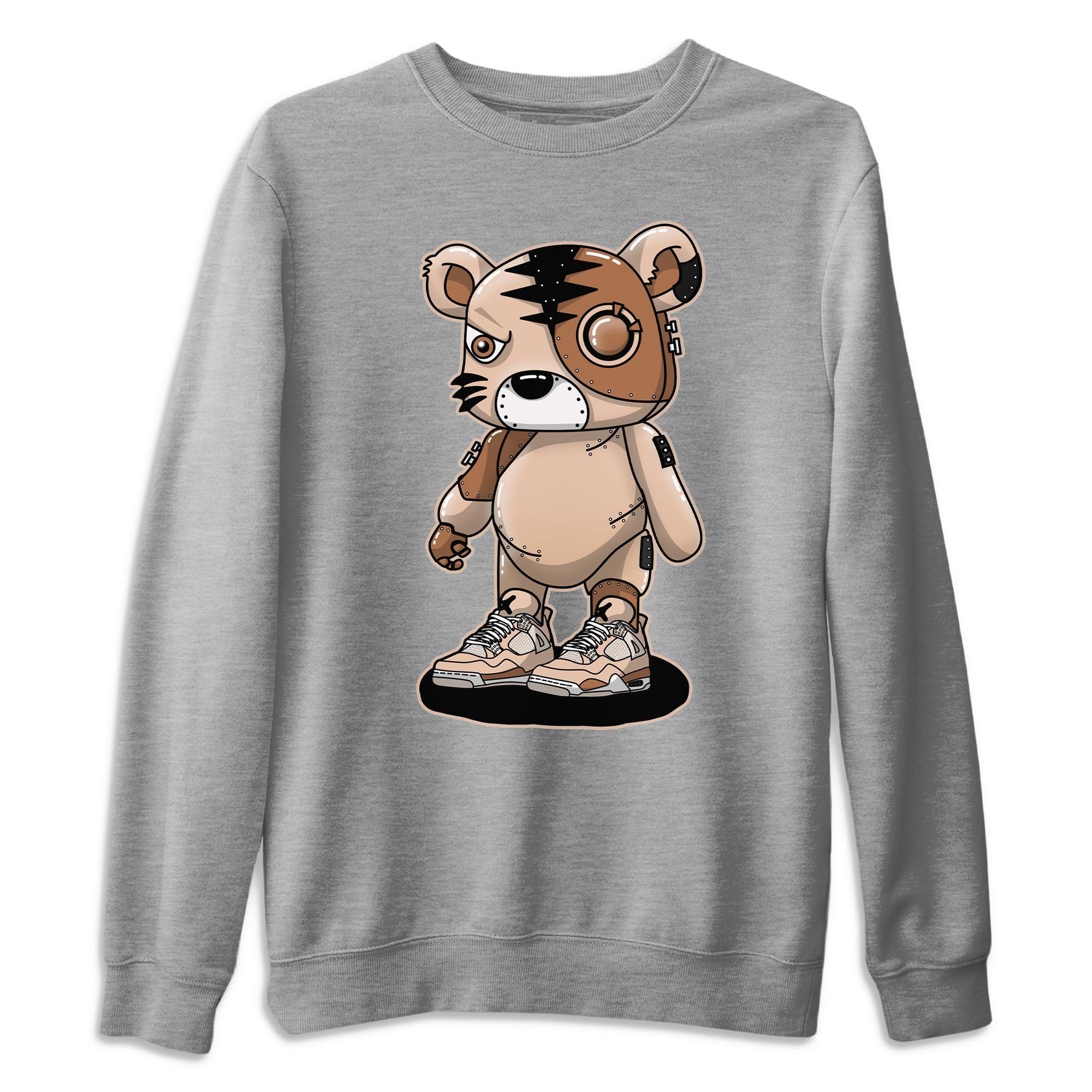 Cyborg Tiger Unisex Tops - Air Jordan 4 Shimmer