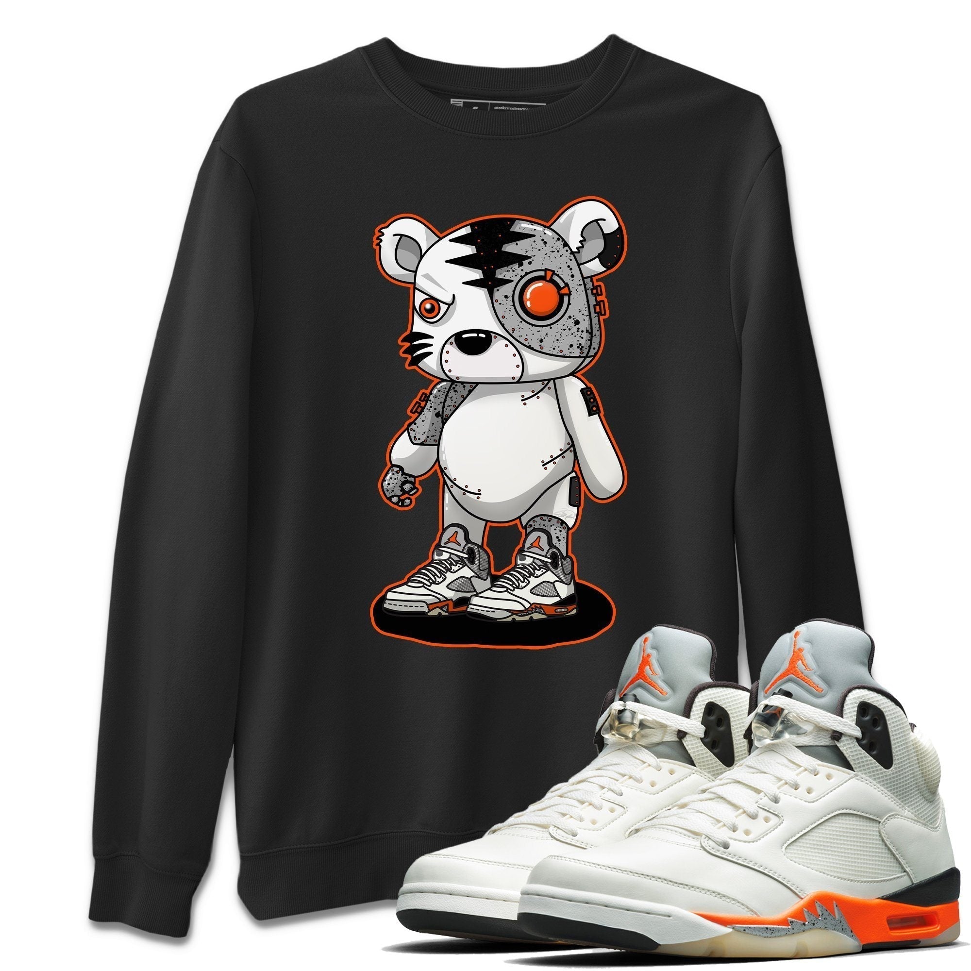 Cyborg Tiger Unisex Tops - Air Jordan 5 Shattered Backboard