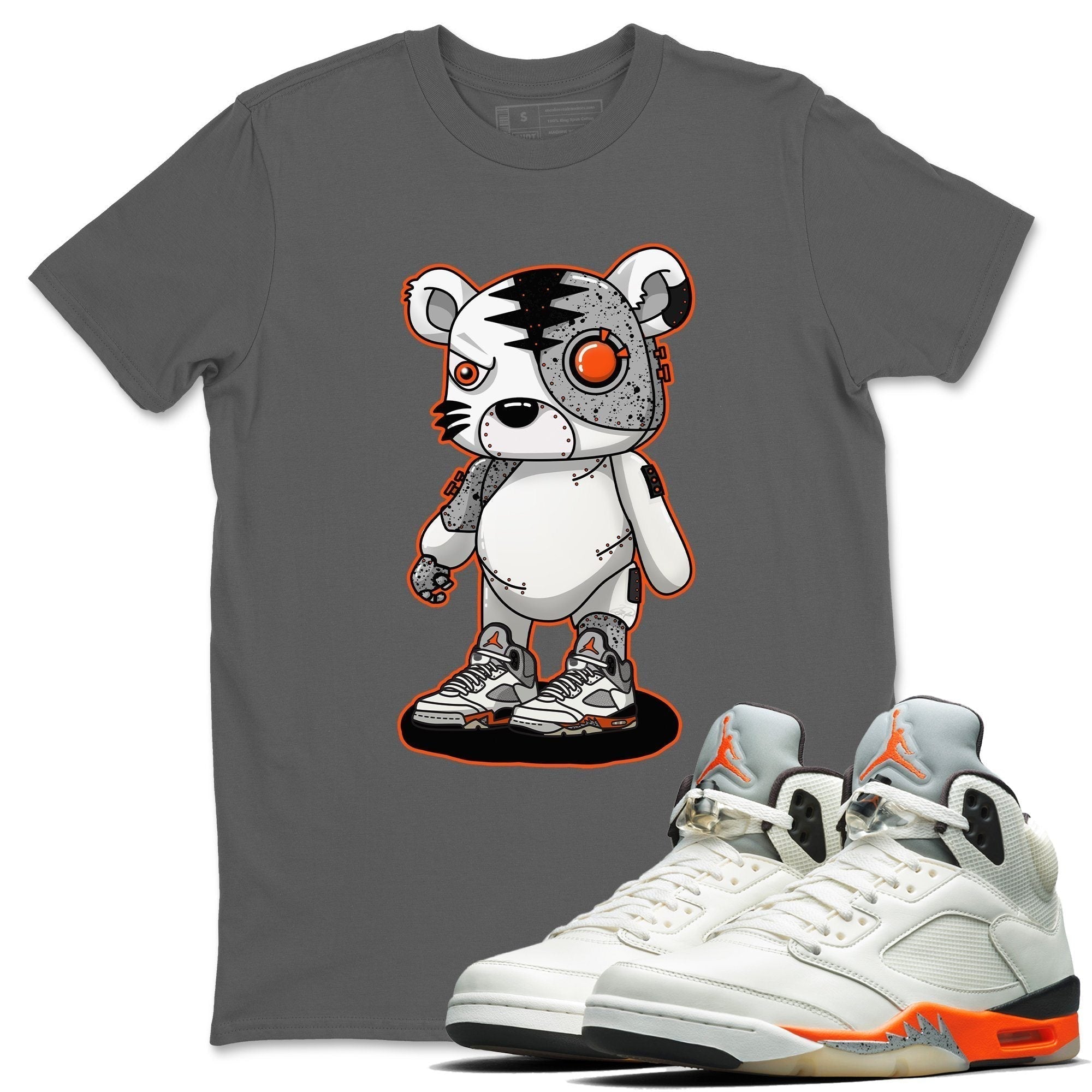 Cyborg Tiger Unisex Tops - Air Jordan 5 Shattered Backboard