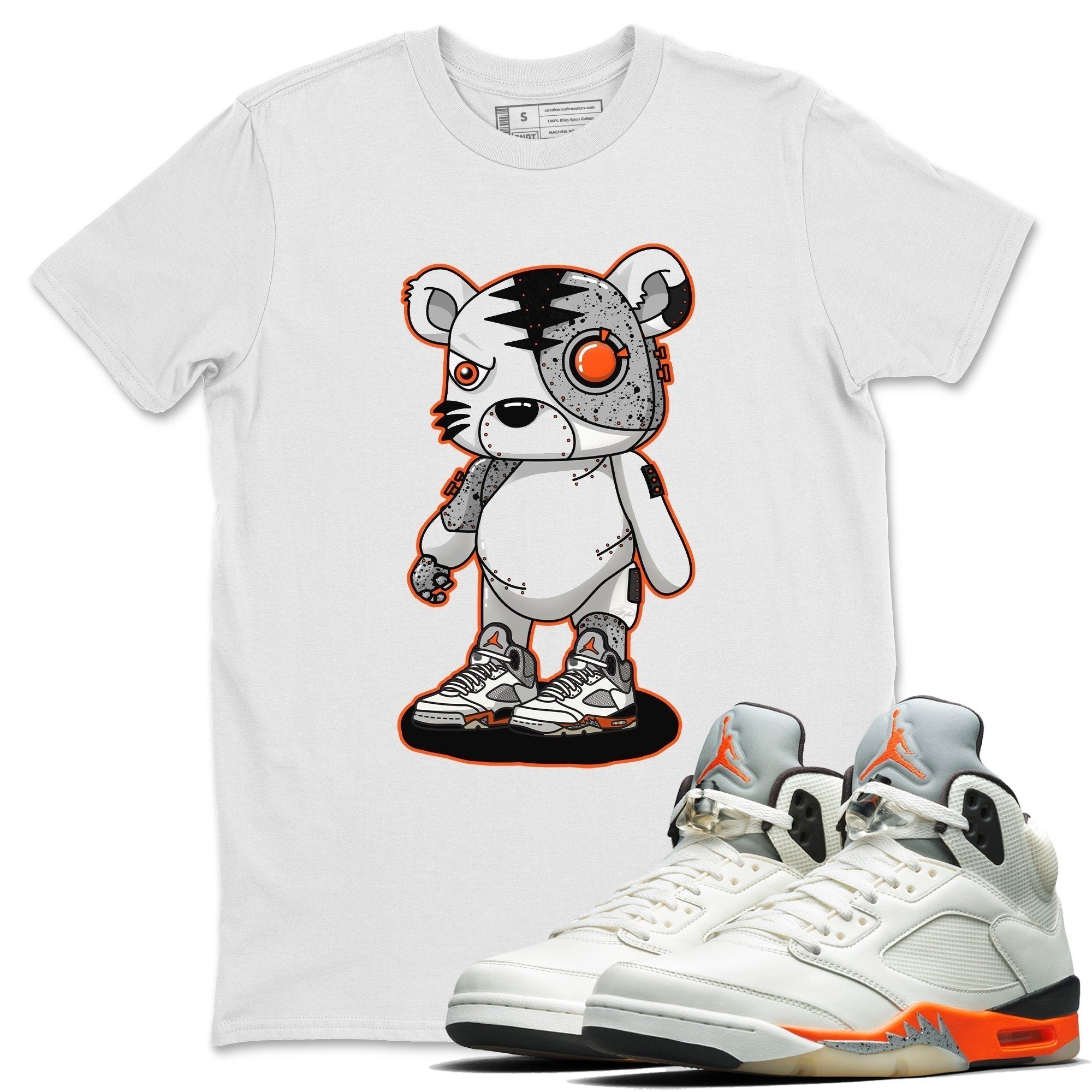 Cyborg Tiger Unisex Tops - Air Jordan 5 Shattered Backboard