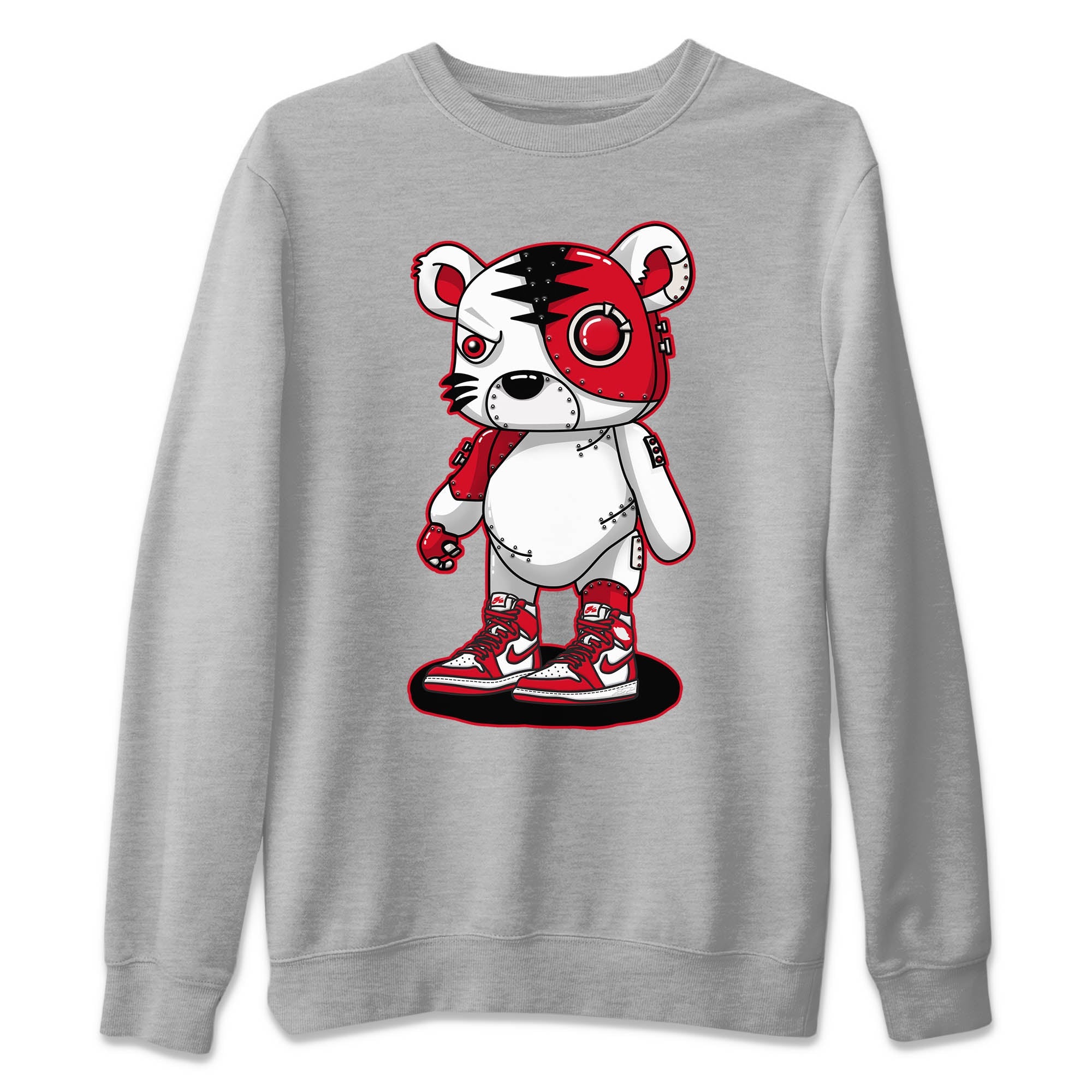Cyborg Tiger Unisex Tops - Air Jordan 1 Newstalgia