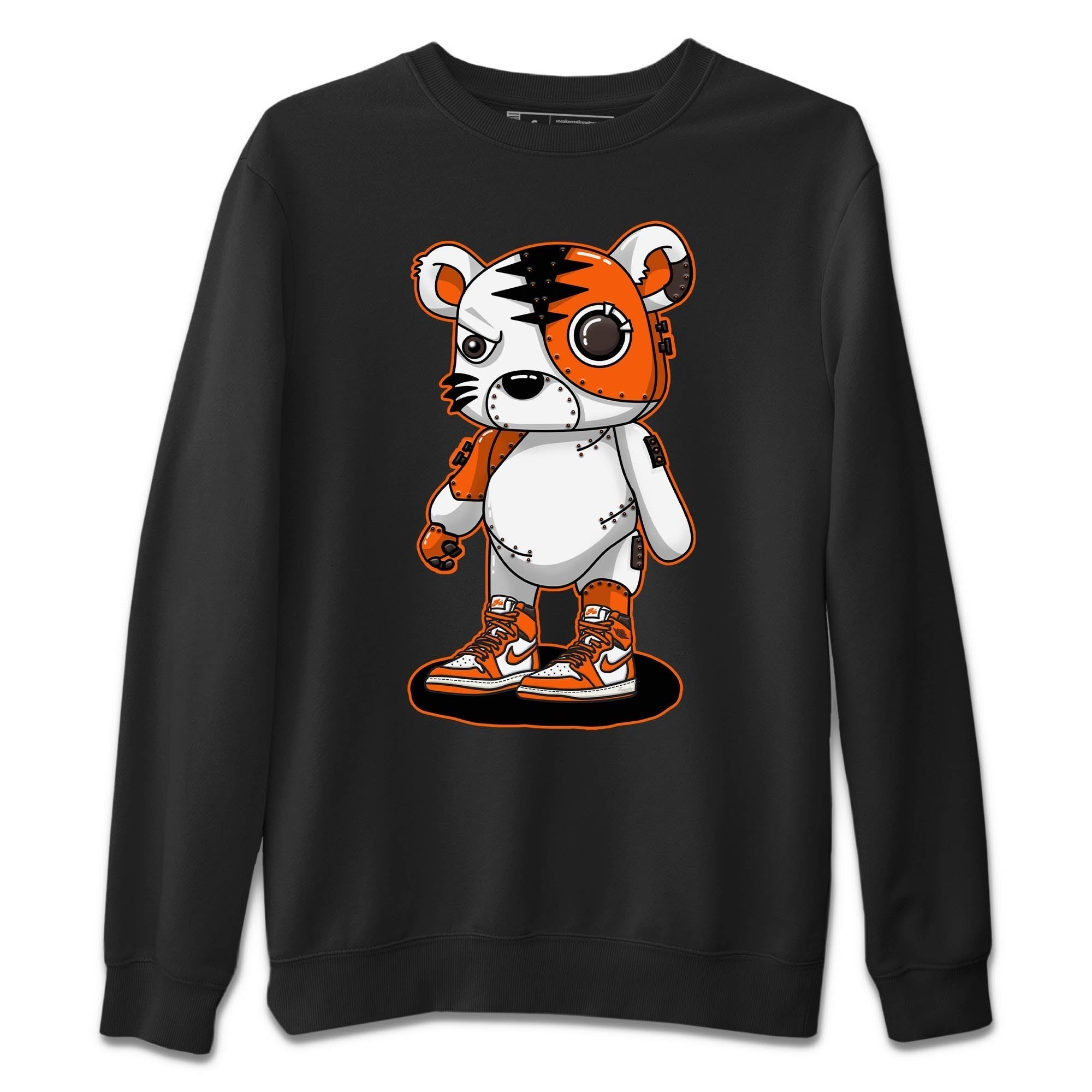 Cyborg Tiger Unisex Tops - Air Jordan 1 Starfish