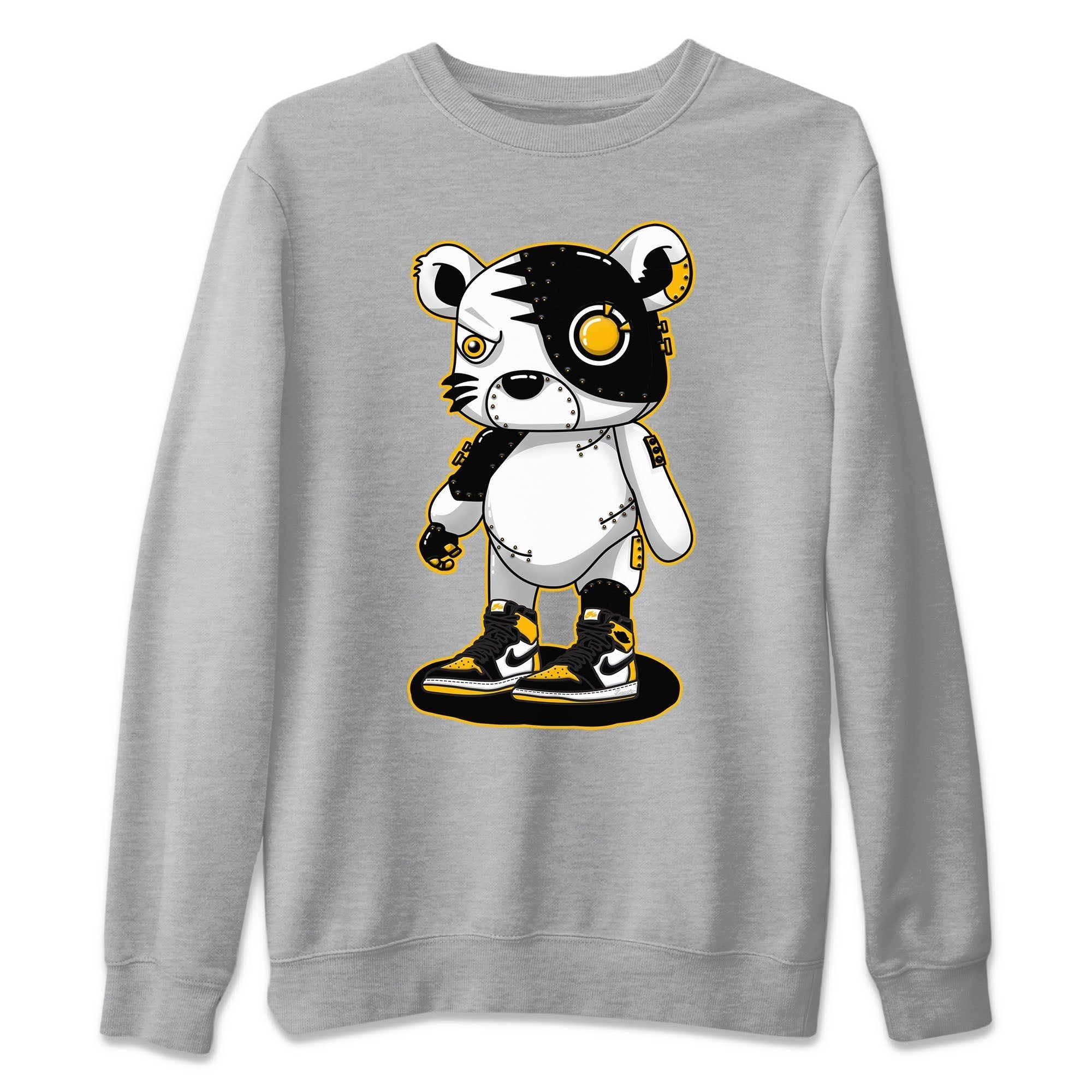 Cyborg Tiger Unisex Tops - Air Jordan 1 Taxi