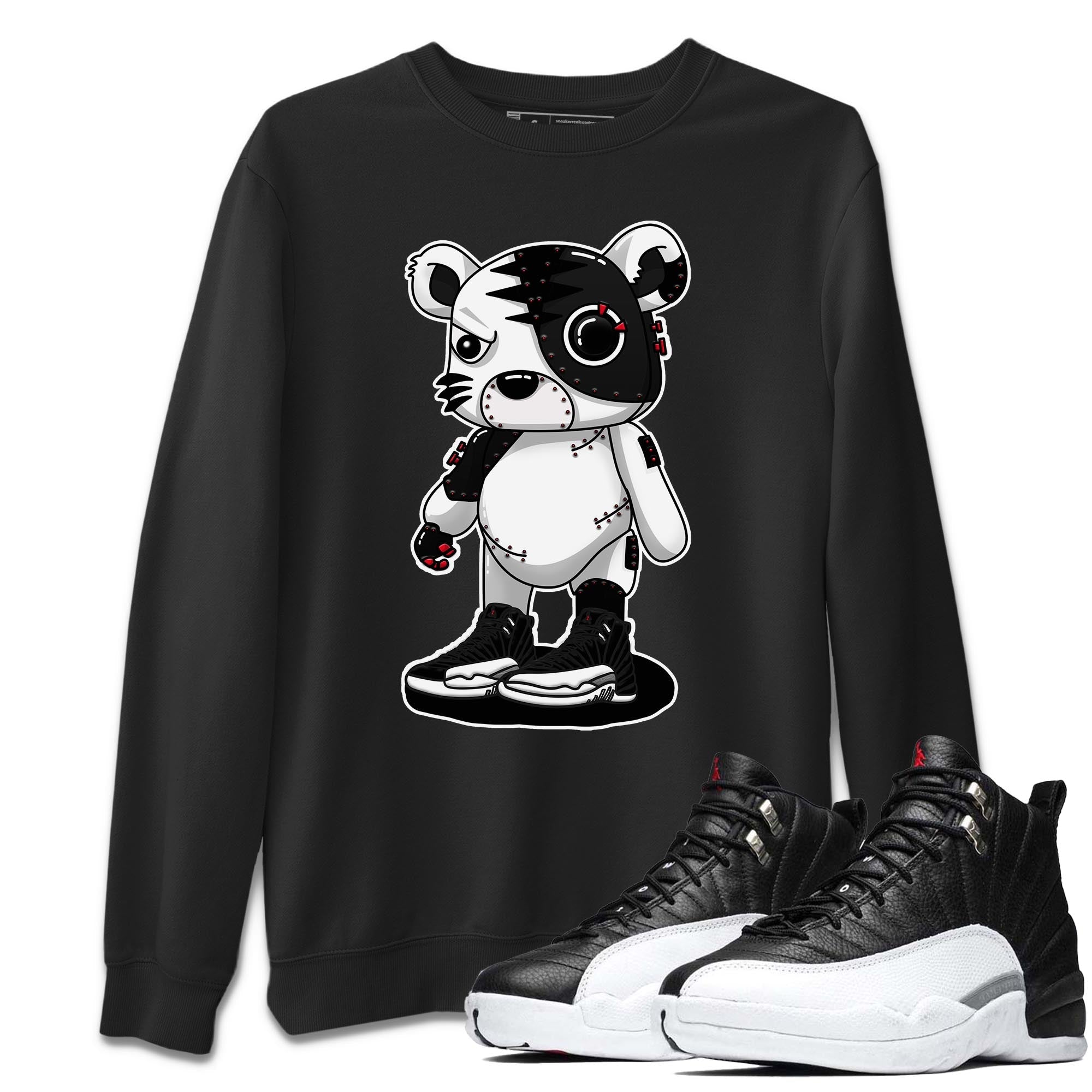 Cyborg Tiger Unisex Tops - Air Jordan 12 Playoffs