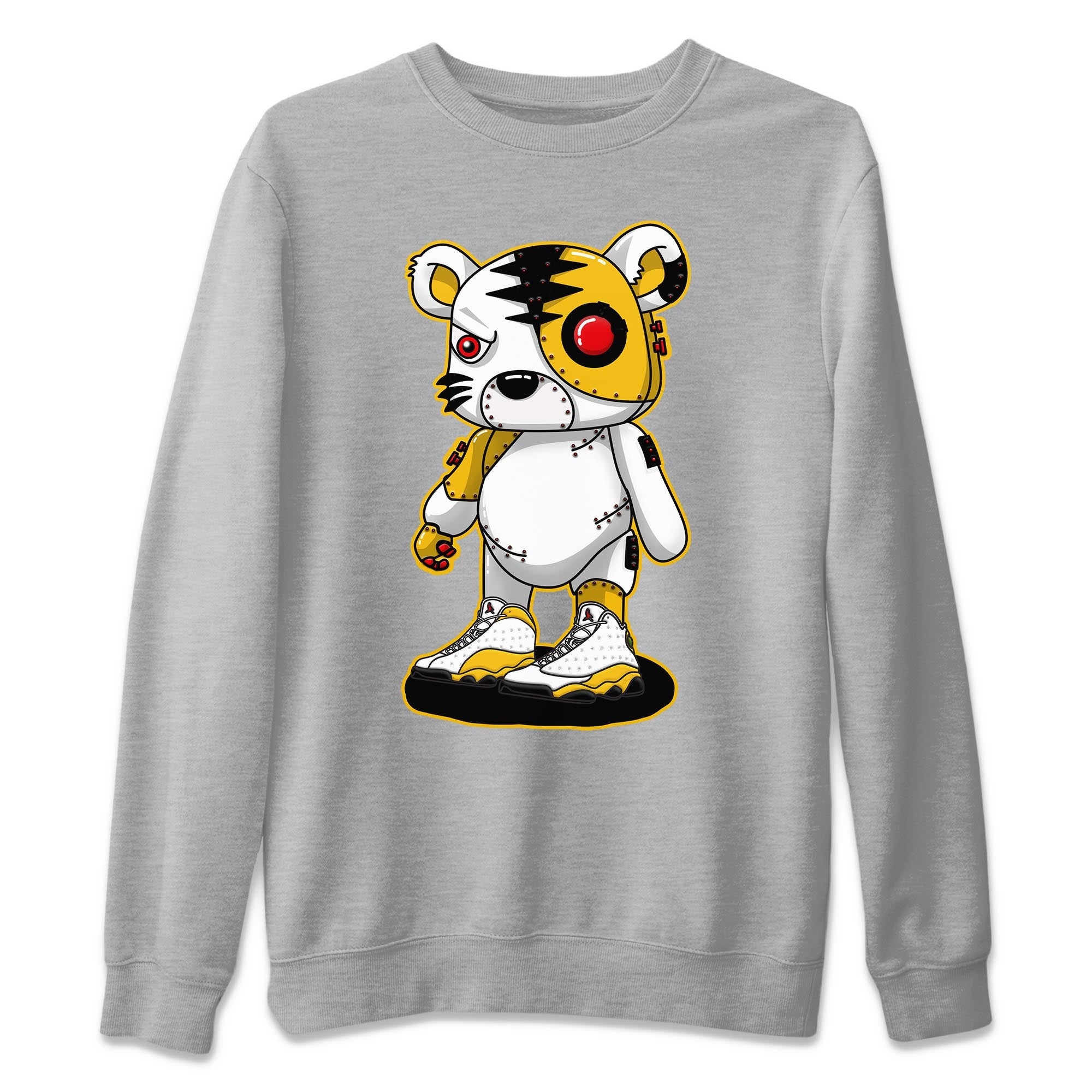 Cyborg Tiger Unisex Tops - Air Jordan 13 Del Sol