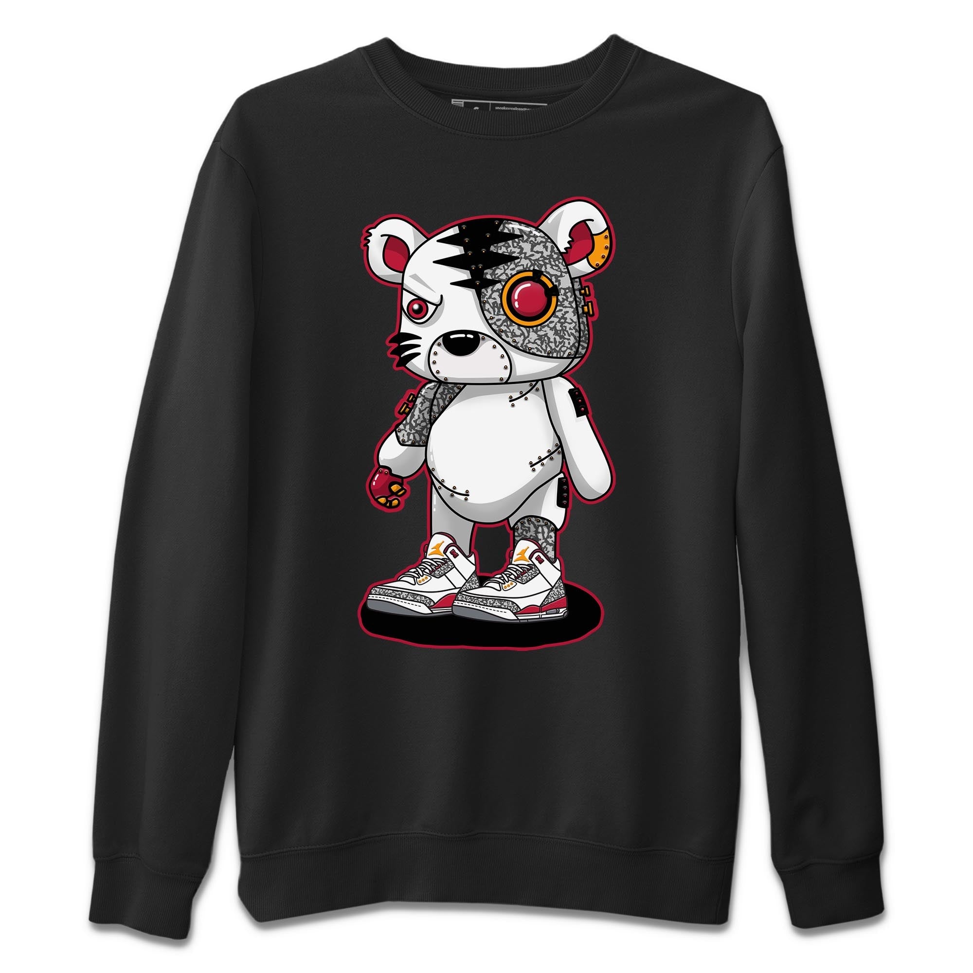 Cyborg Tiger Unisex Tops - Air Jordan 3 Cardinal