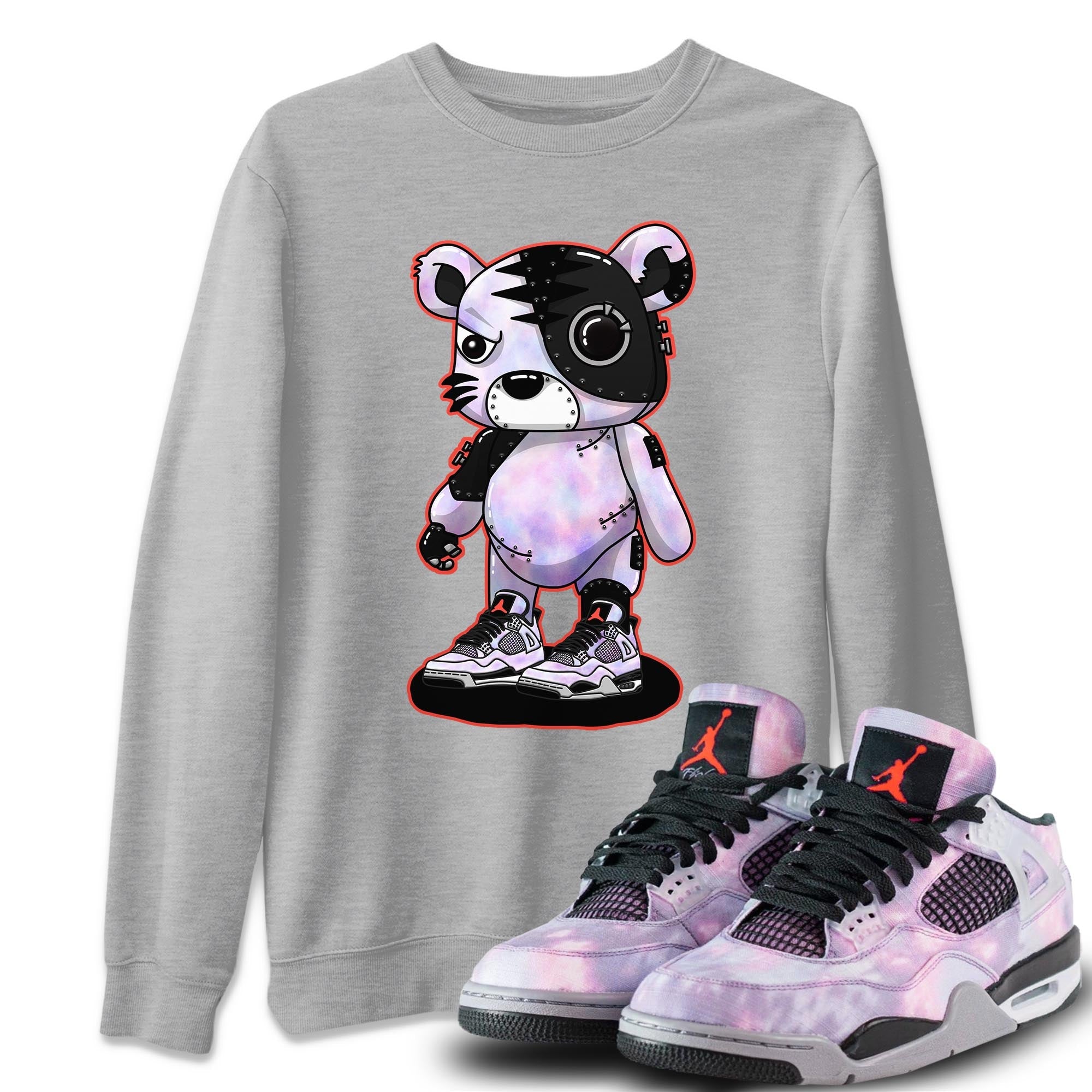 Cyborg Tiger Unisex Tops - Air Jordan 4 Zen Master