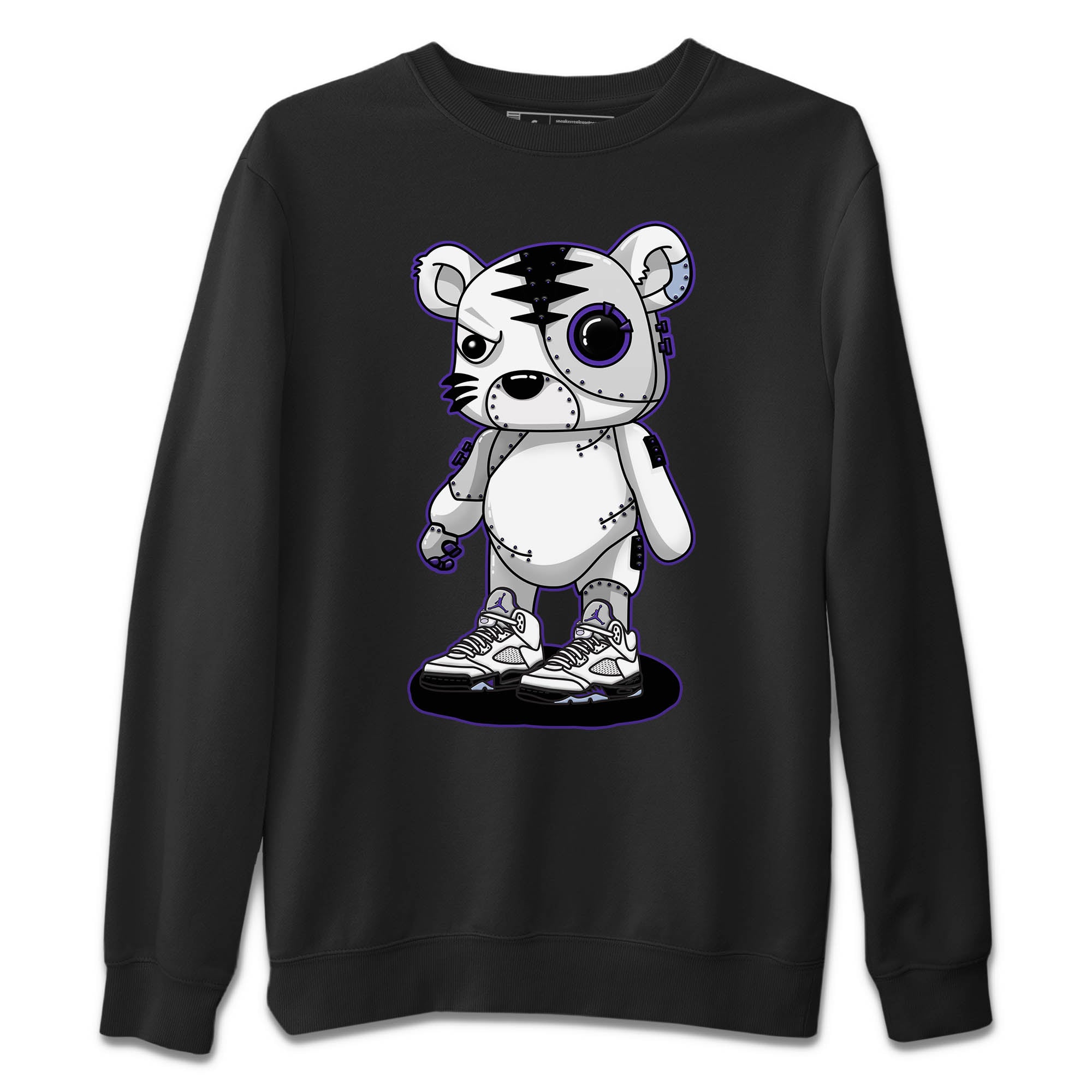 Cyborg Tiger Unisex Tops - Air Jordan 5 Concord