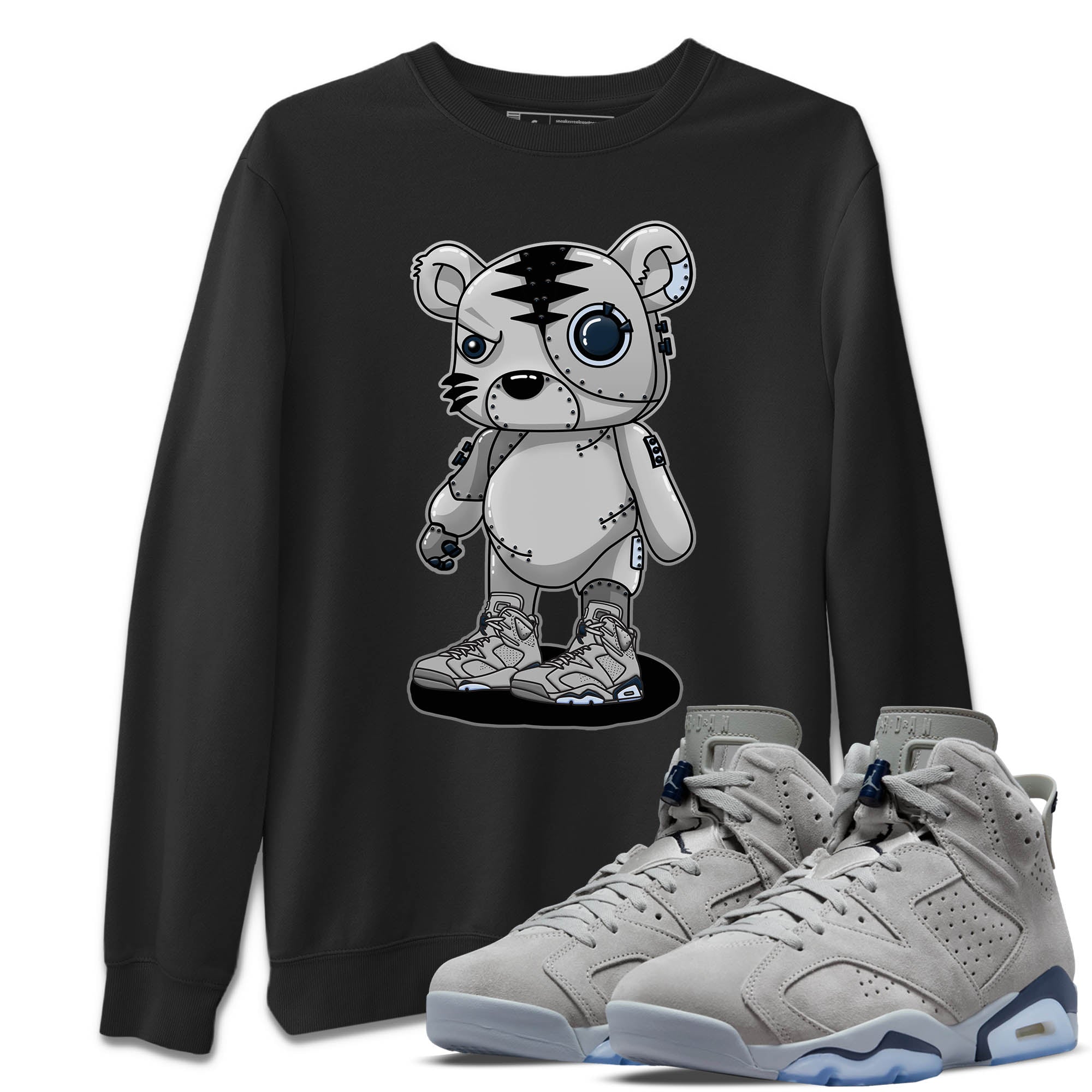 Cyborg Tiger Unisex Tops - Air Jordan 6 Georgetown