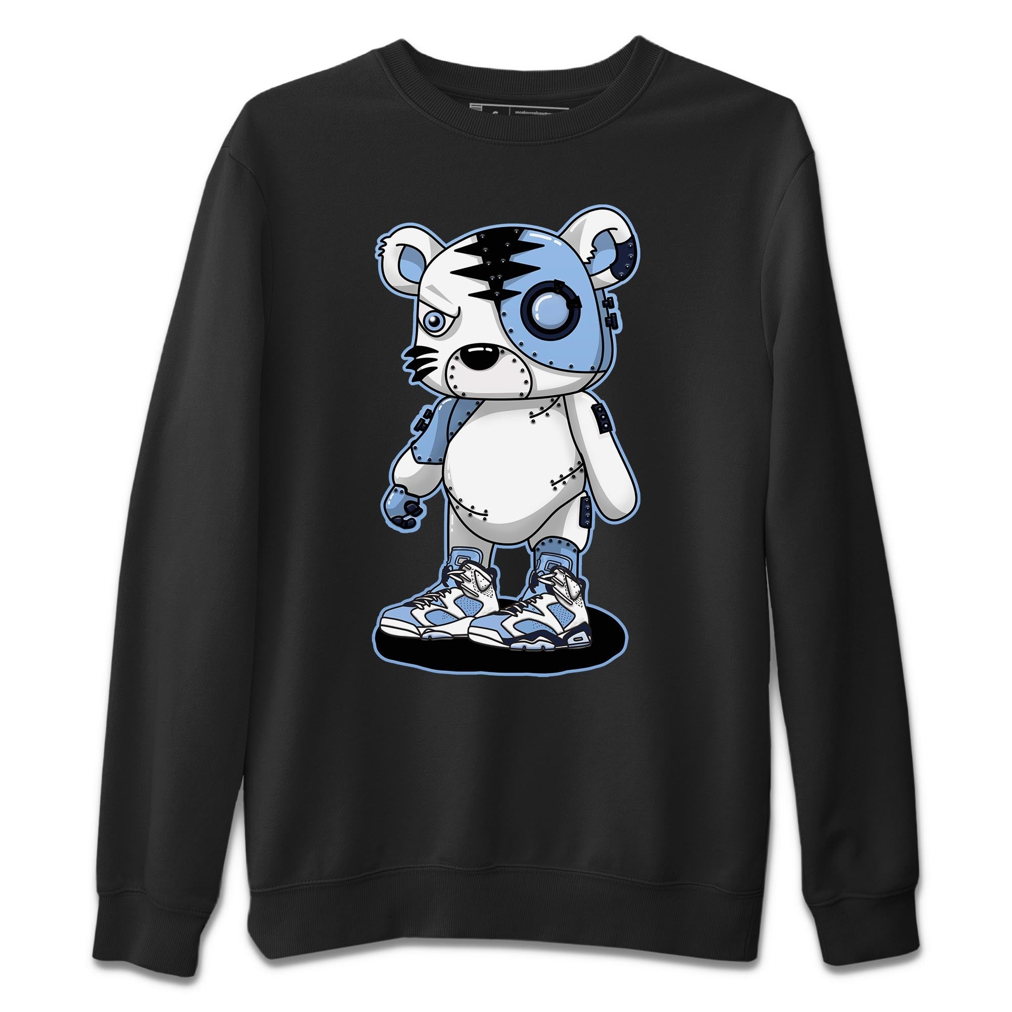 Cyborg Tiger Unisex Tops - Air Jordan 6 UNC