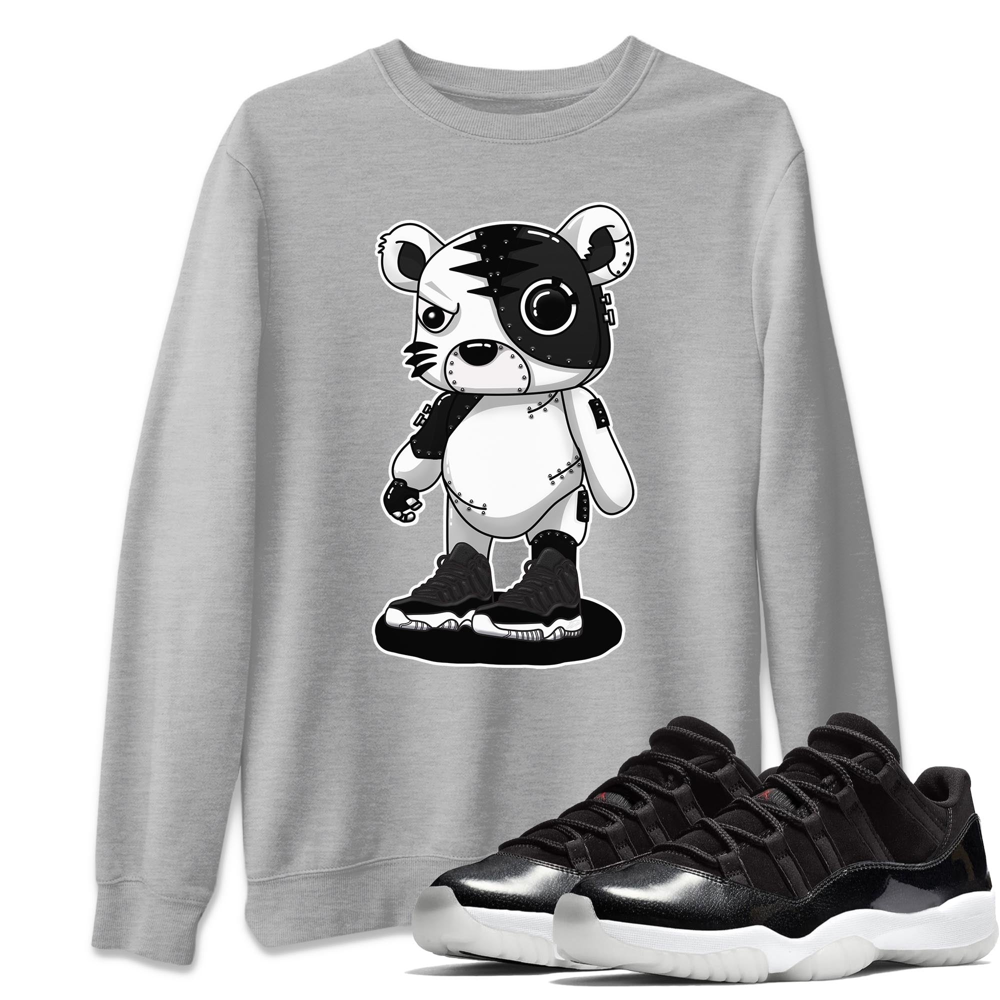 Cyborg Tiger Unisex Tops - Air Jordan 11 72-10