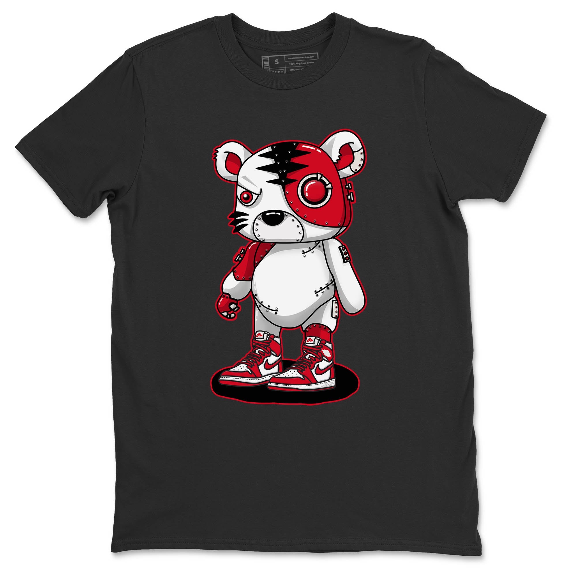 Cyborg Tiger Unisex Tops - Air Jordan 1 Newstalgia