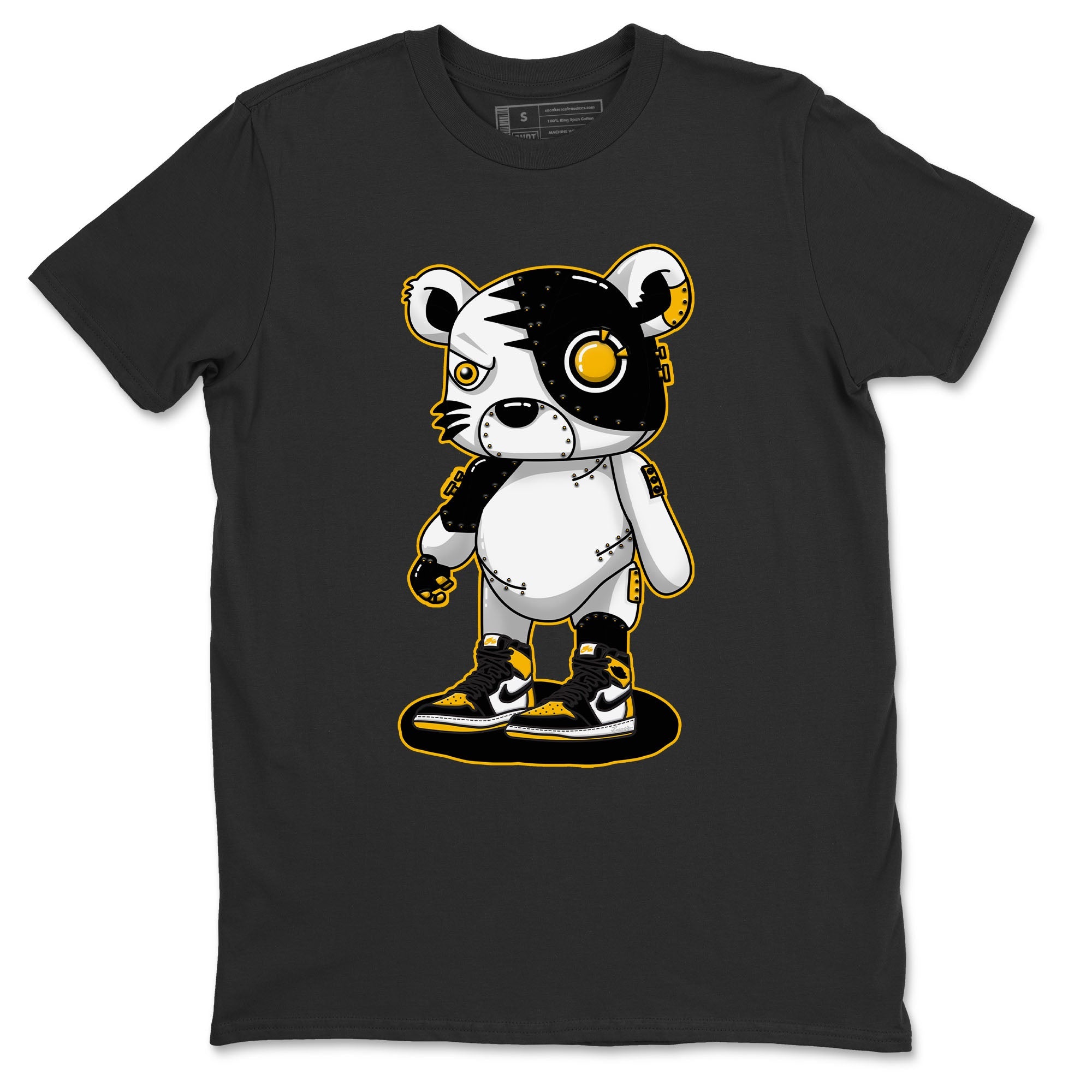Cyborg Tiger Unisex Tops - Air Jordan 1 Taxi