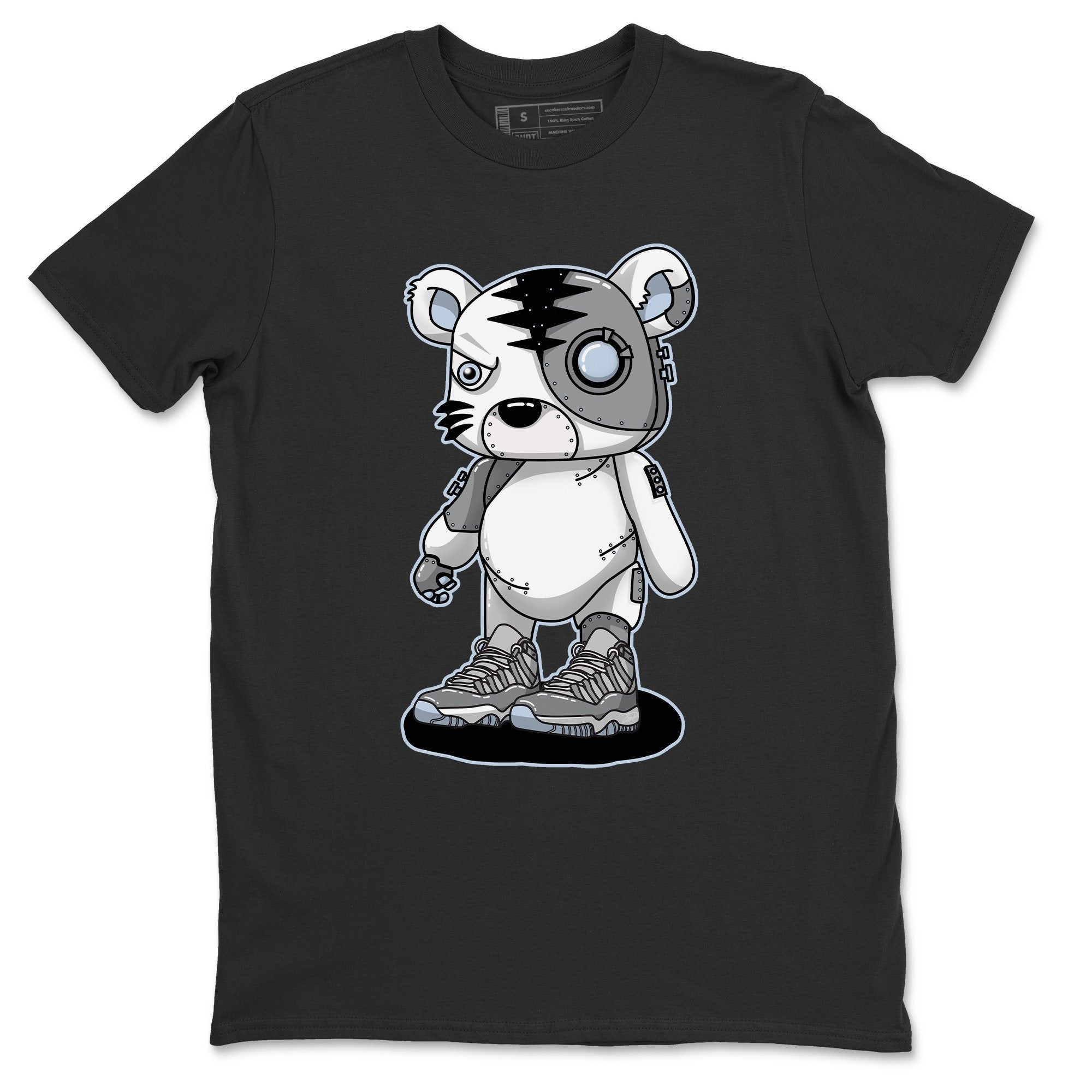 Cyborg Tiger Unisex Tops - Air Jordan 11 Cool Grey