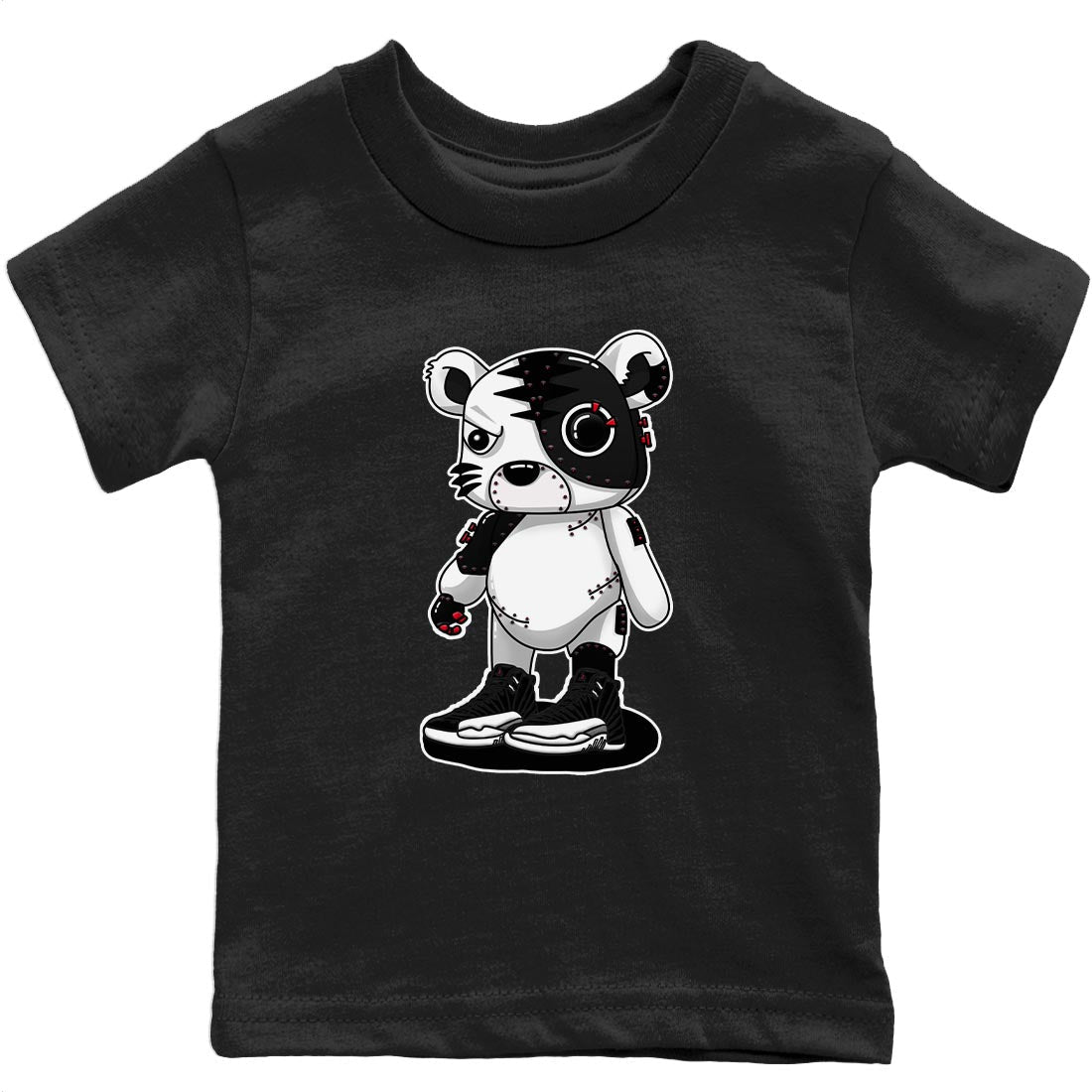 Cyborg Tiger Kids Tops - Air Jordan 12 Playoffs