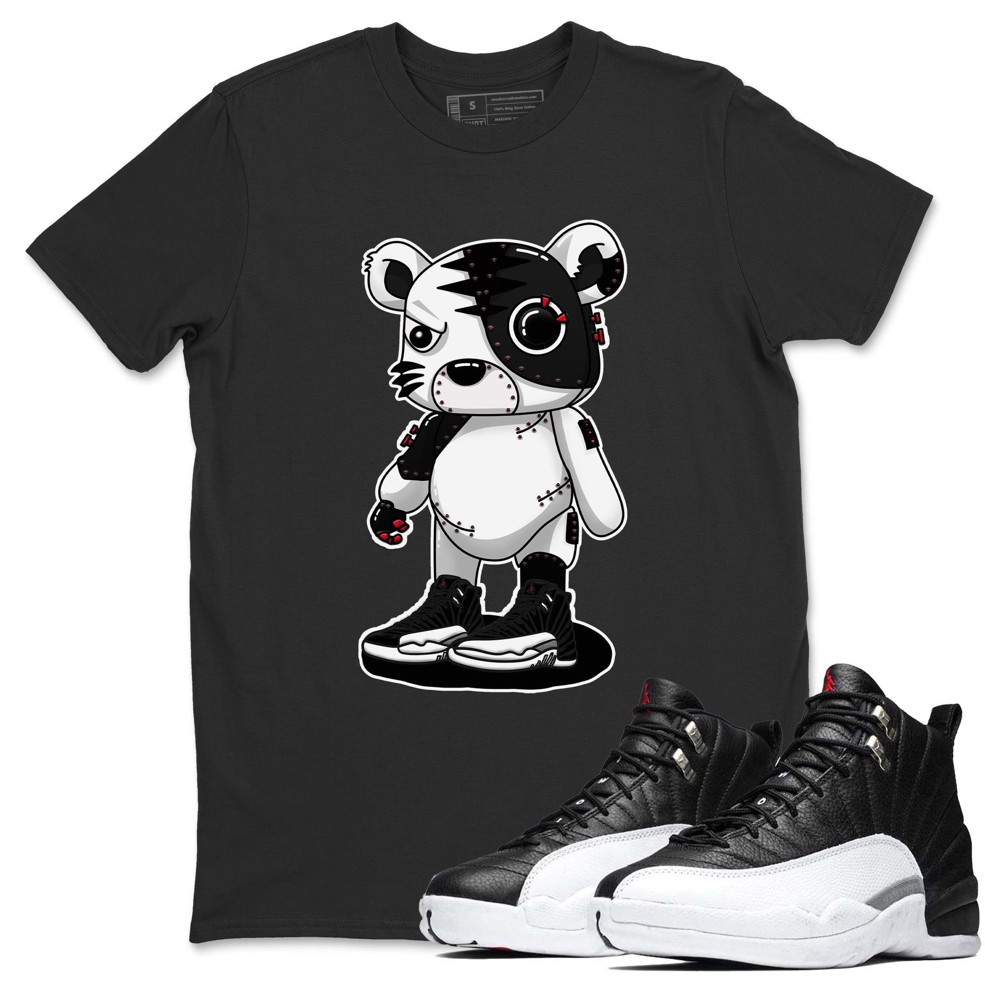 Cyborg Tiger Unisex Tops - Air Jordan 12 Playoffs