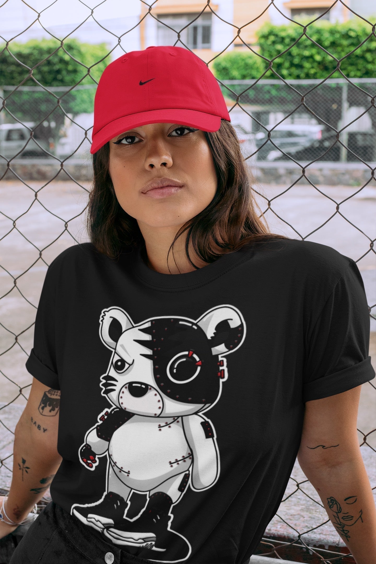 Cyborg Tiger Unisex Tops - Air Jordan 12 Playoffs