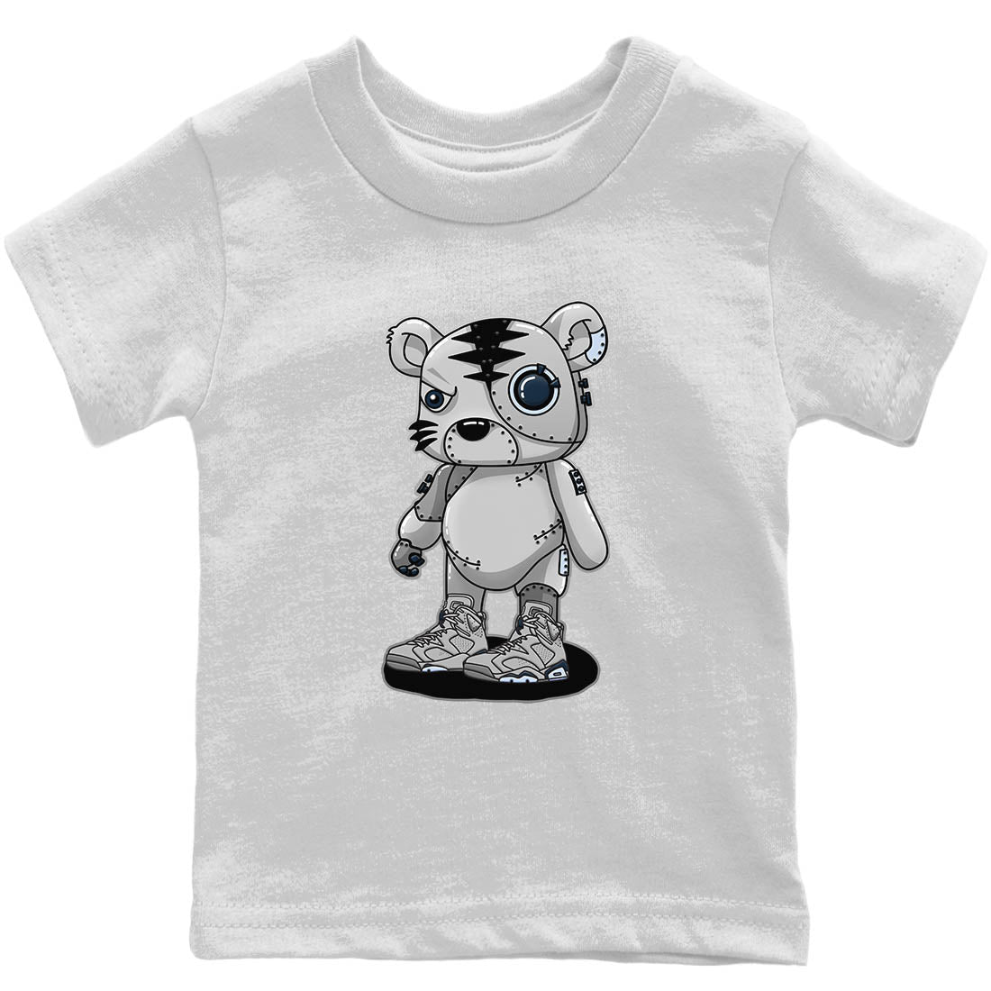 Cyborg Tiger Kids Tops - Air Jordan 6 Georgetown