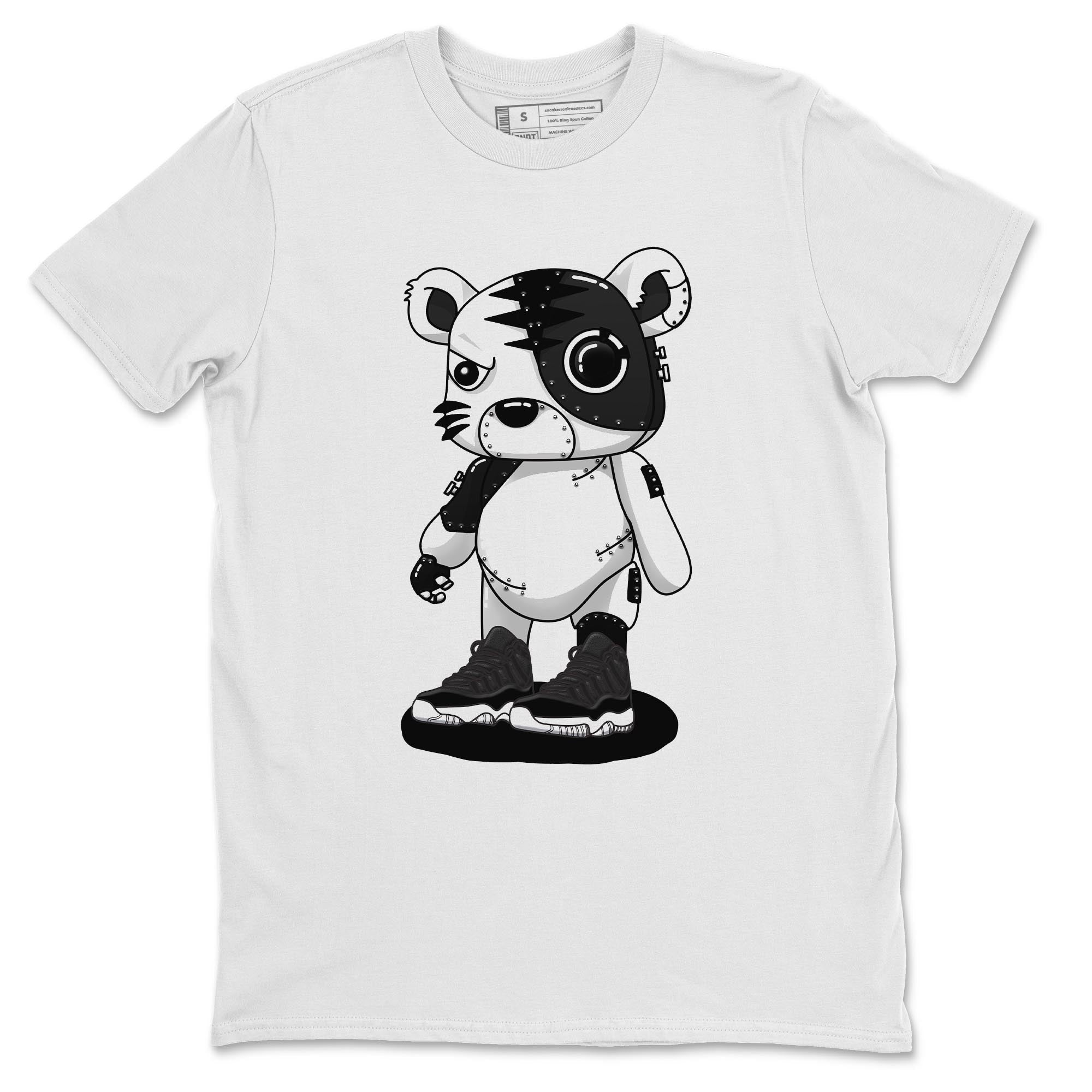 Cyborg Tiger Unisex Tops - Air Jordan 11 72-10