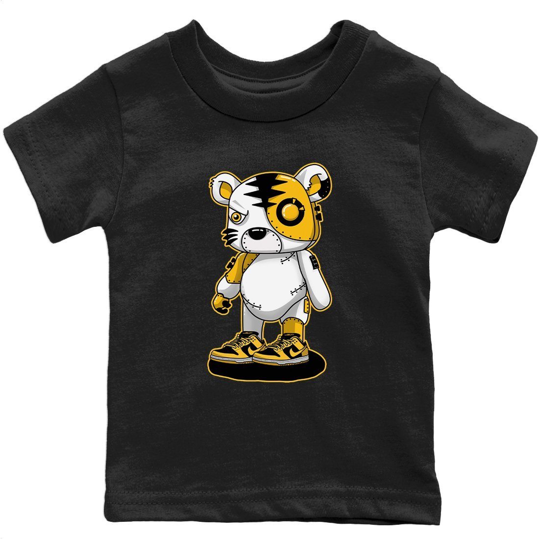Cyborg Tiger Kids Tops - Dunk Championship Goldenrod