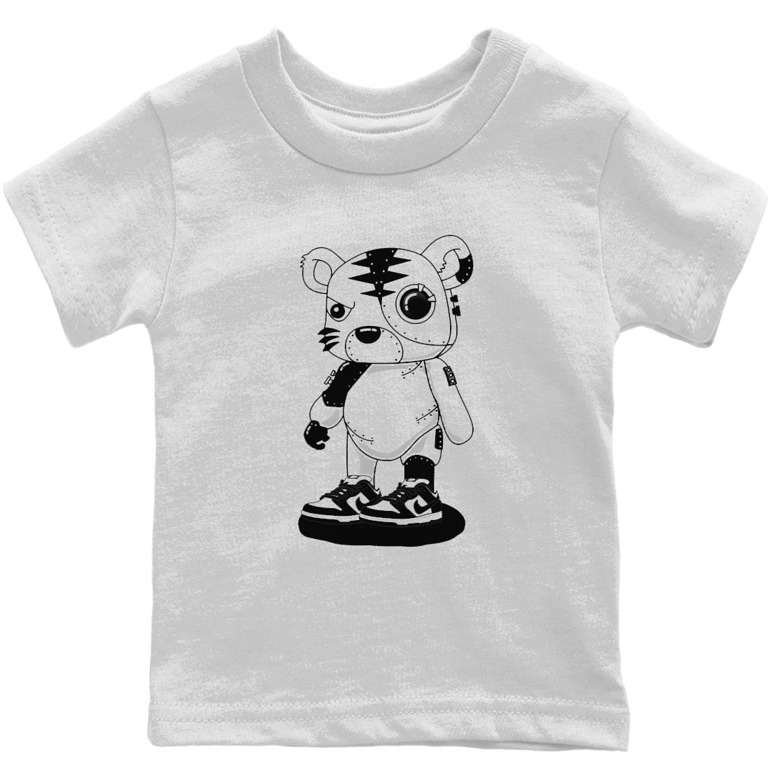 Cyborg Tiger Kids Tops - Dunk Panda