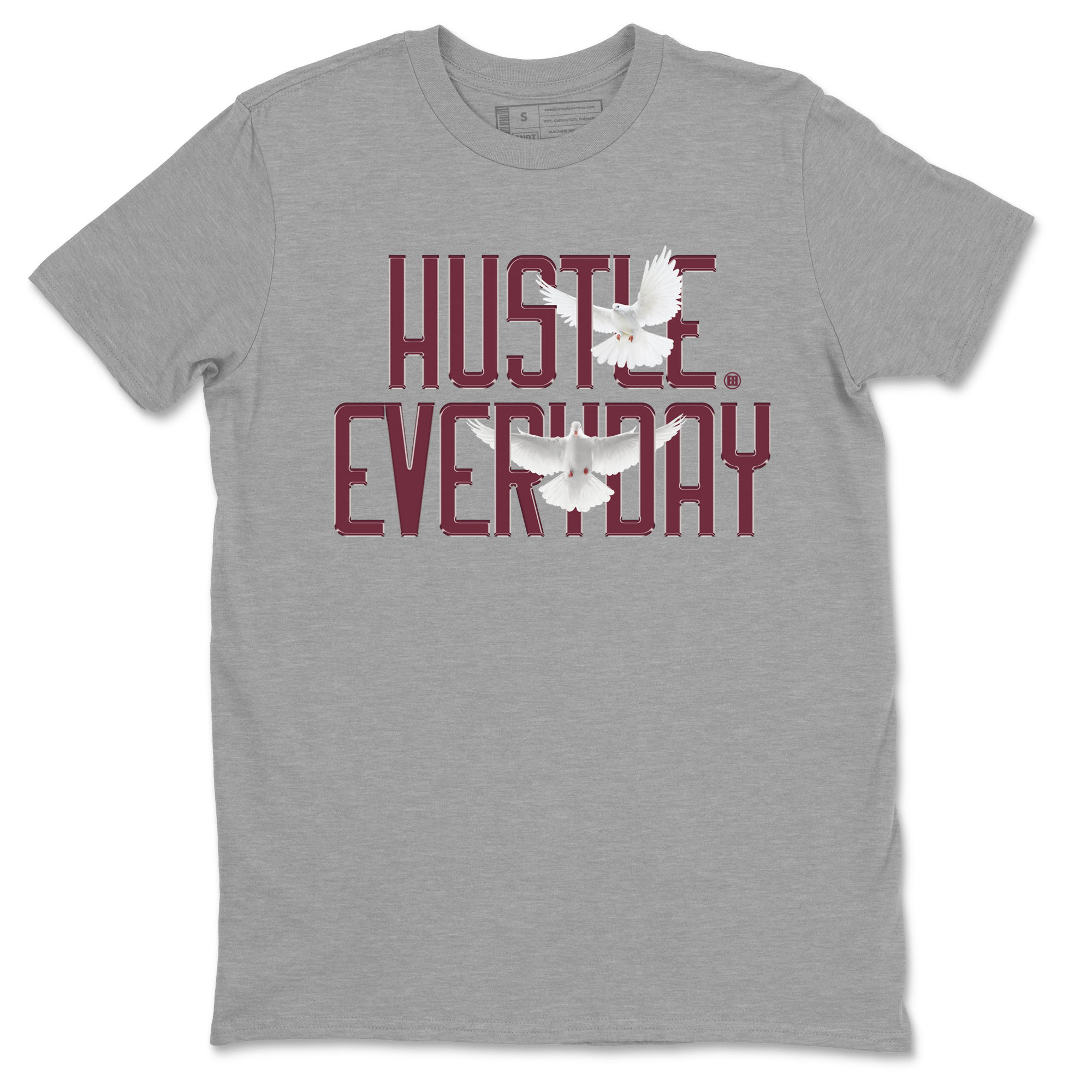 Daily Hustle snkmatch Tees - Air Jordan 1 Metallic Burgundy